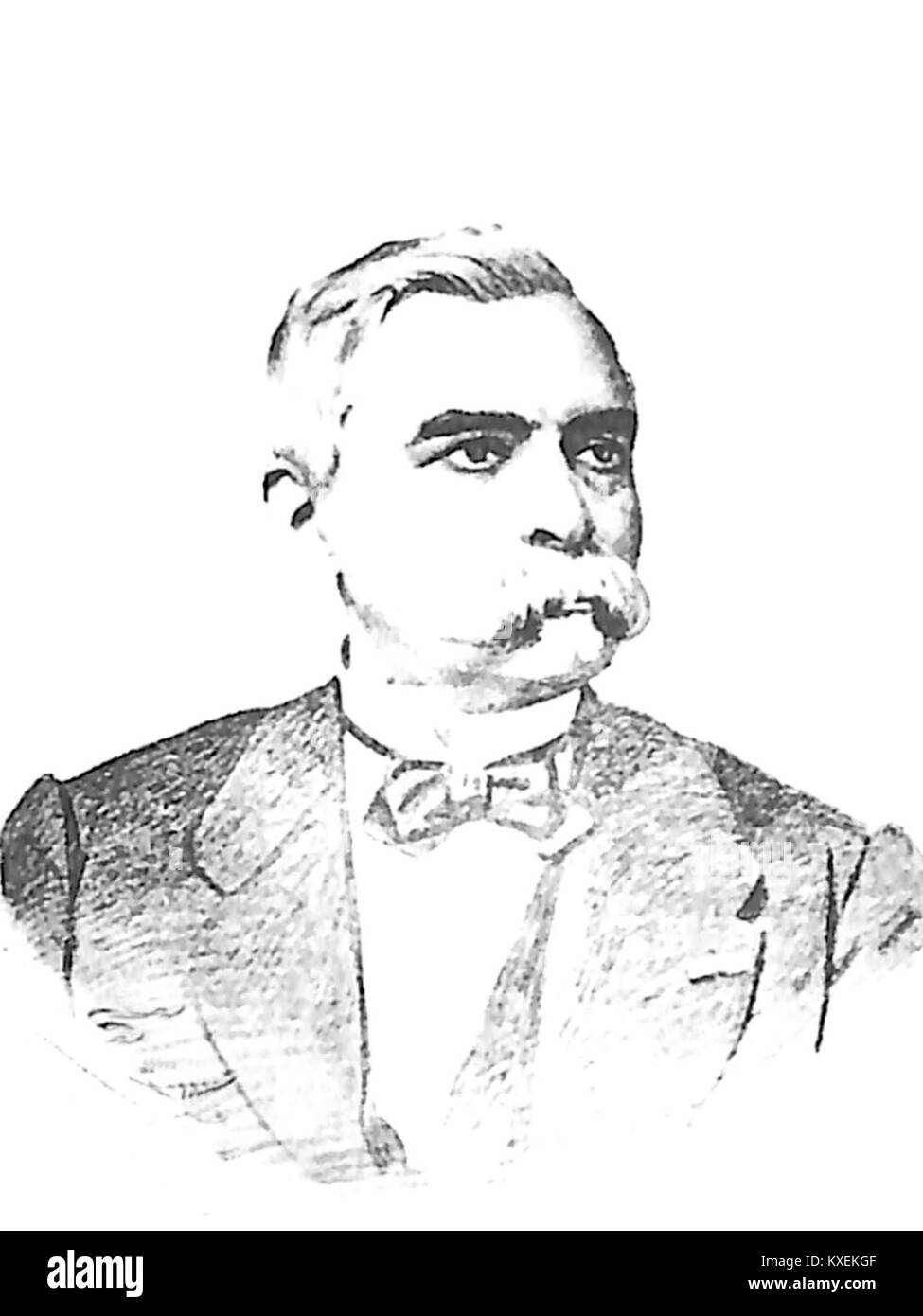 Alexandre Kléber (1753-1800) était un général français pendant les guerres de la Révolution française et les guerres napoléoniennes. On se souvient de lui pour son leadership militaire et son rôle dans la conquête de l'Égypte. Banque D'Images