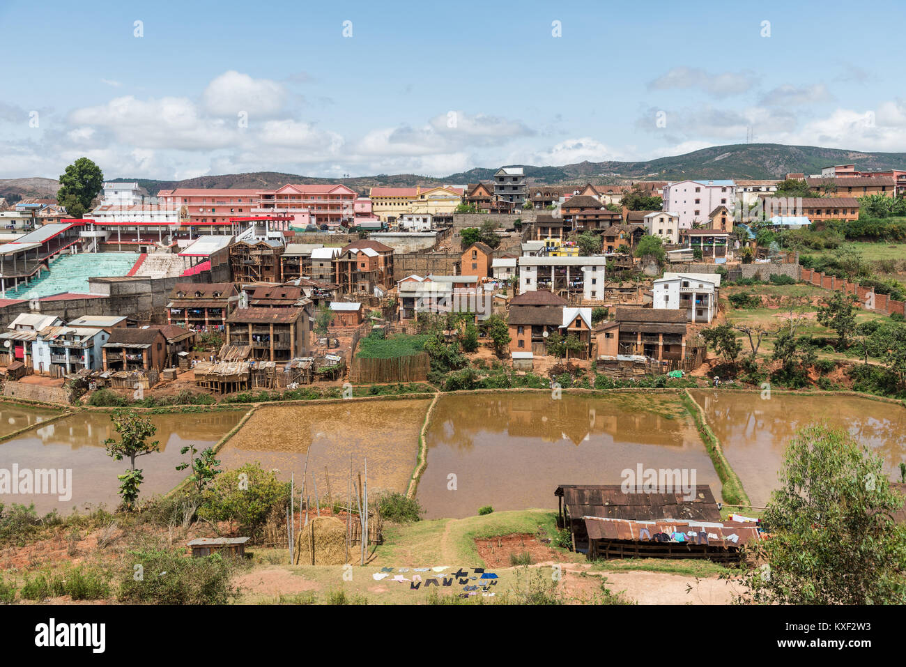 Madagascar, l'Afrique. Banque D'Images