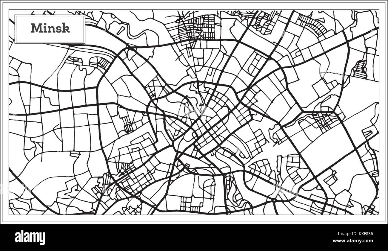 Plan de la ville de Paris en noir et blanc. Vector Illustration. Une carte de Noël. Illustration de Vecteur