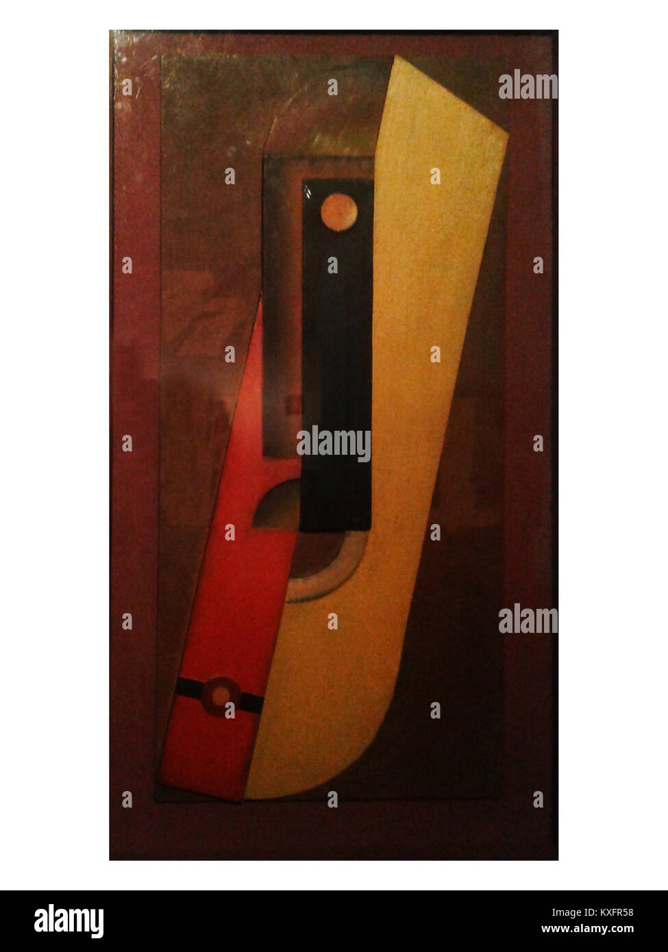 Cette image capture Vasyl Yermilov en 1924, une figure notable de l'art et de la culture ukrainiens. La photographie reflète son influence sur l'art ukrainien au début du XXe siècle. Banque D'Images