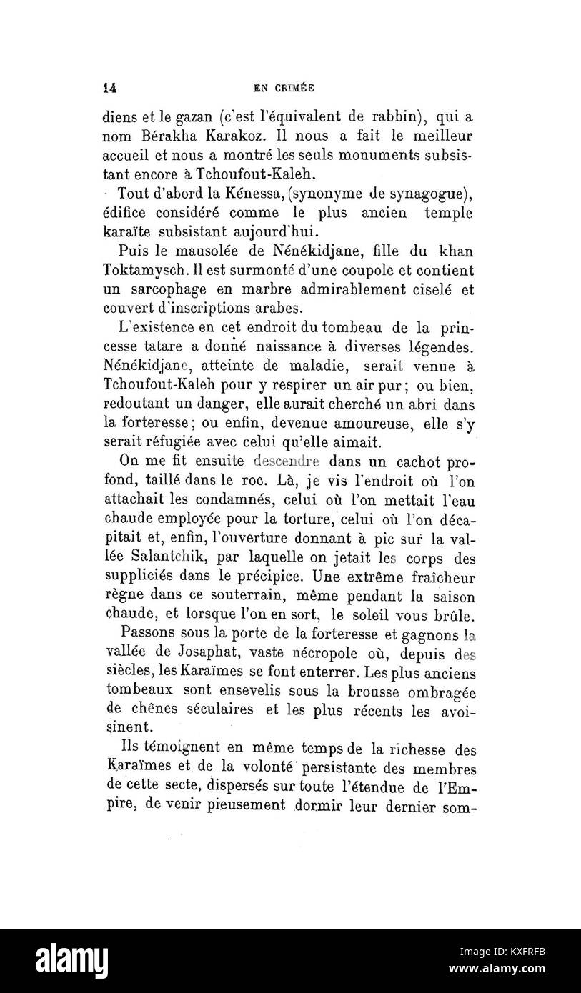 1906. Baye, en Crimée. La RSL Страница (13) 26301556285 Banque D'Images
