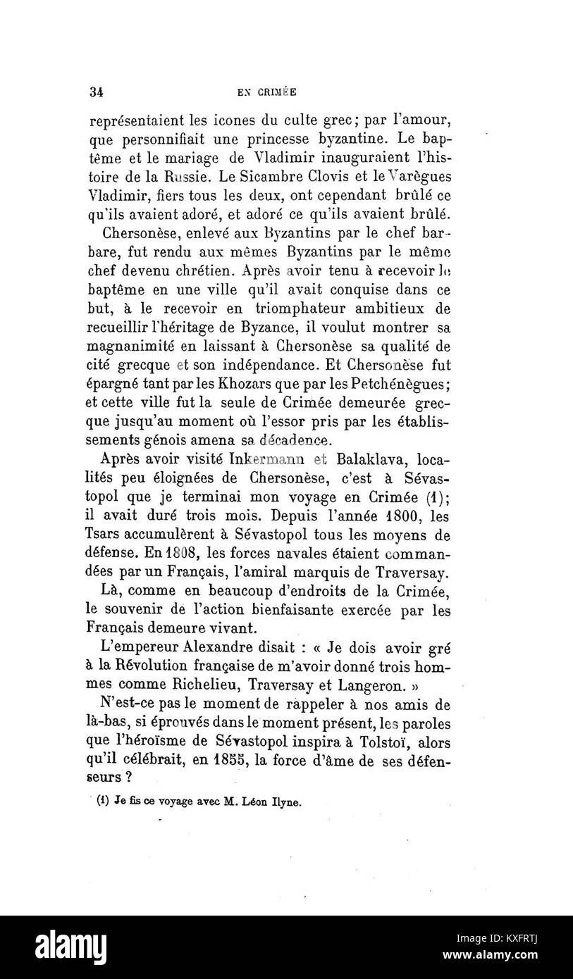 1906. Baye, en Crimée. La RSL Страница (33) 26235288891 Banque D'Images