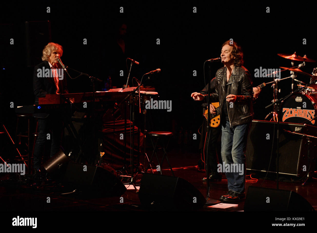 Fort Lauderdale, FL, USA. 09Th Jan, 2018. Les Zombies en prestation au Parker Playhouse le 9 janvier 2018 à Fort Lauderdale, en Floride. Credit : Mpi04/media/Alamy Punch Live News Banque D'Images