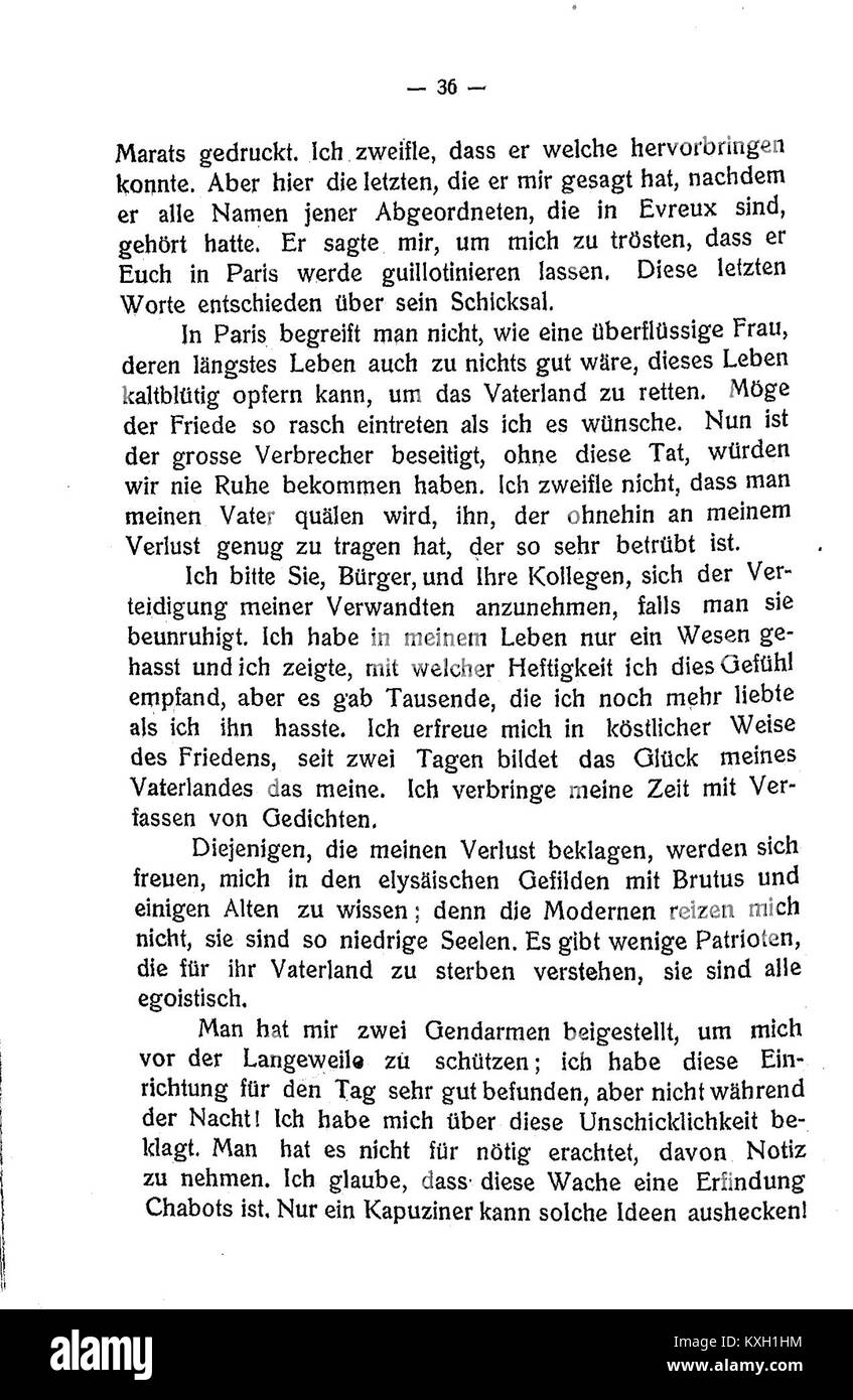 Adler - Die berühmten Frauen der französischen Revolution - 036 Banque D'Images Adler - Die berühmten Frauen der französischen Revolution - 036 Banque D'Images