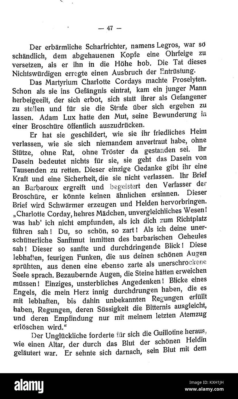 Adler - Die berühmten Frauen der französischen Revolution - 047 Banque D'Images Adler - Die berühmten Frauen der französischen Revolution - 047 Banque D'Images