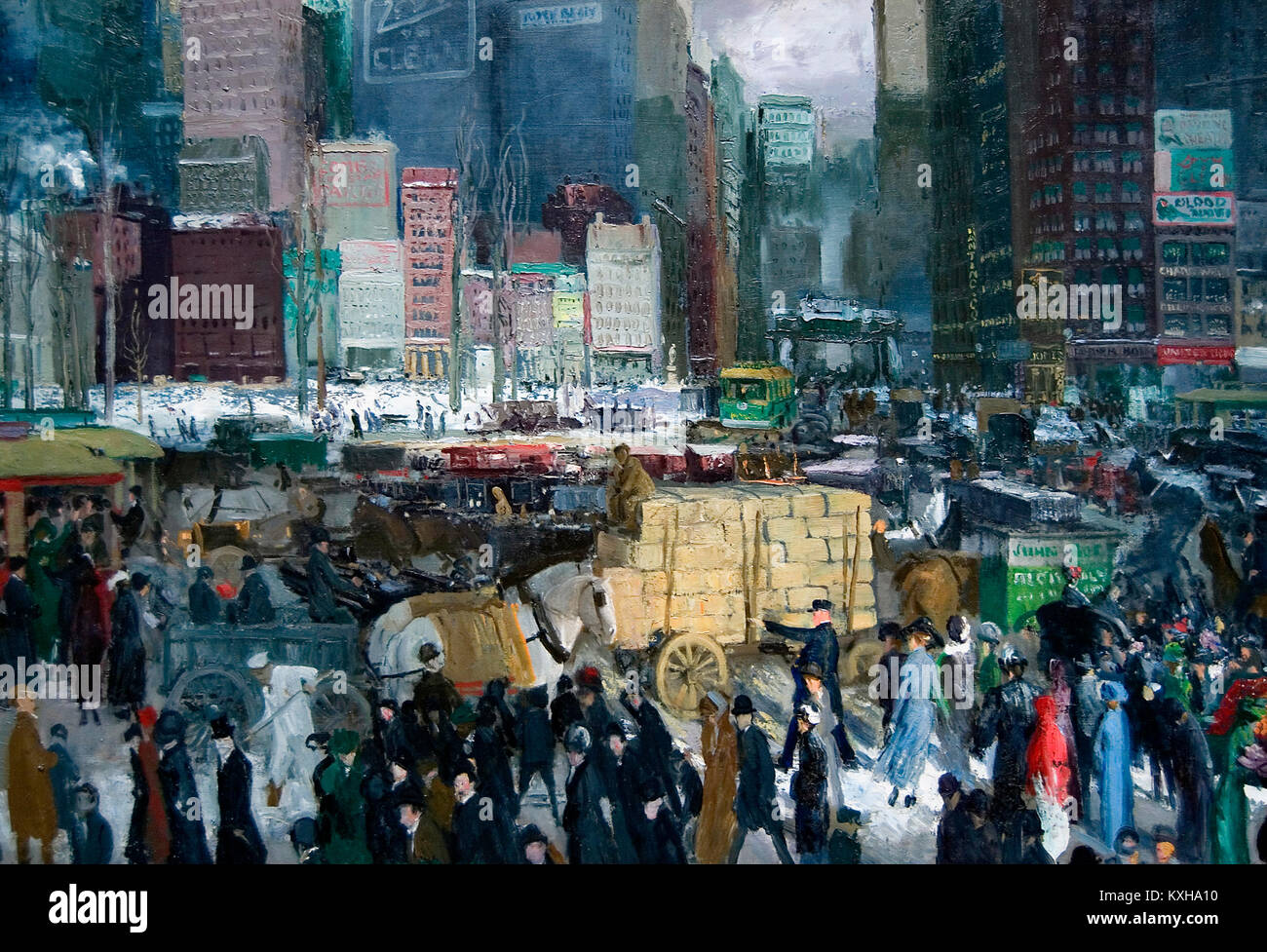 New York - George Bellows, 1911 Banque D'Images