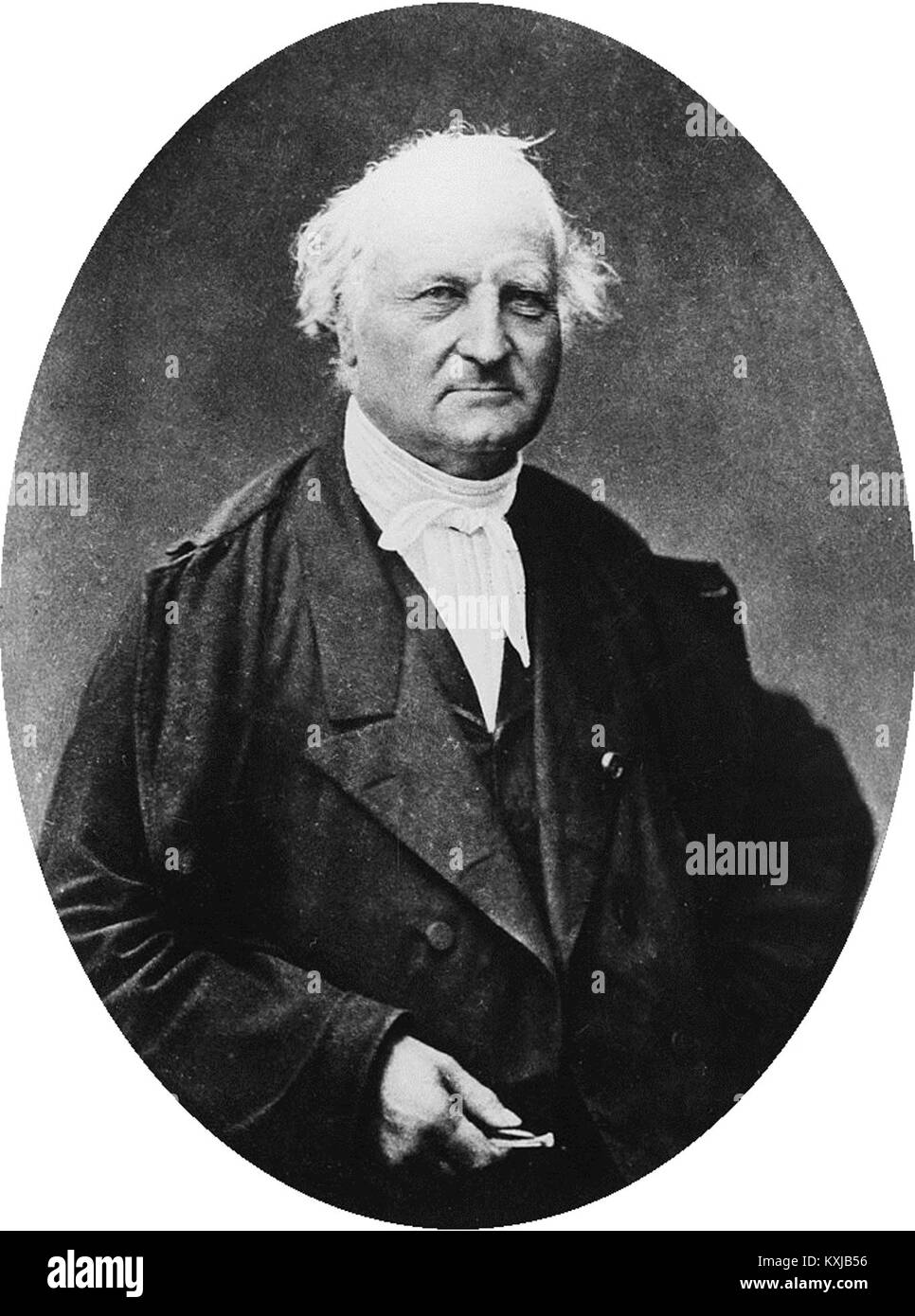 Ce portrait ou photographie d’Antoine Jérôme Balard, chimiste français, saisit sa ressemblance dans les années 1870 Balard est crédité de la découverte du brome, un élément chimique clé. Banque D'Images