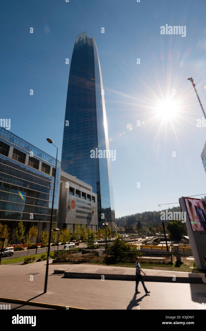 Architecture de Santiago de Chili, Chili Banque D'Images