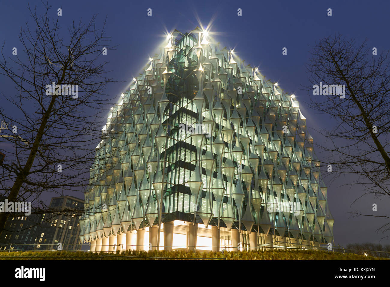 Ambassade des États-Unis, neuf Elms Banque D'Images