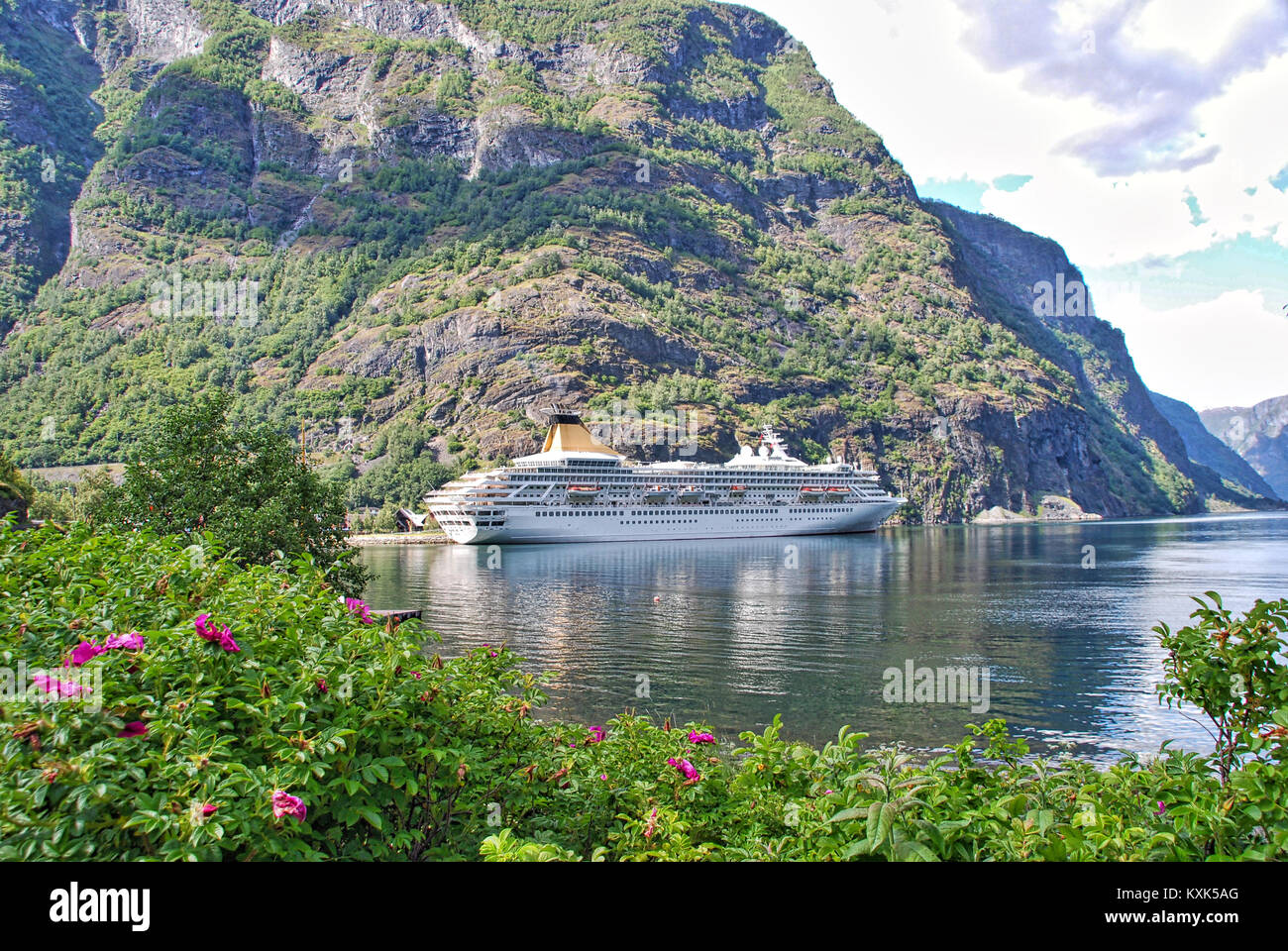 Les croisières en Norvège Banque D'Images