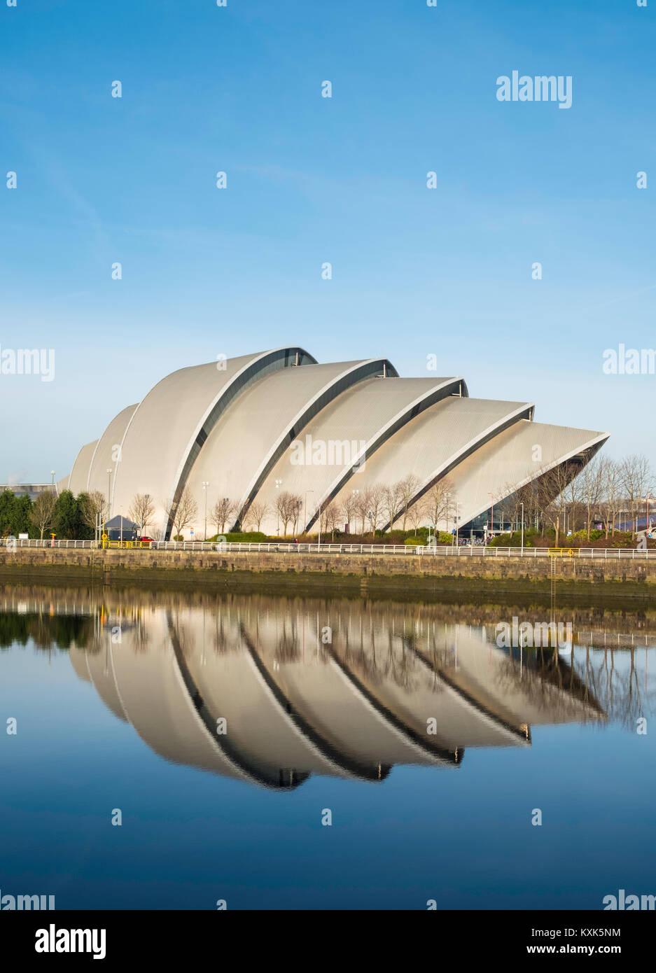 Avis de SEC à côté du centre d'Armadillo Clyde à Glasgow , Royaume-Uni Banque D'Images