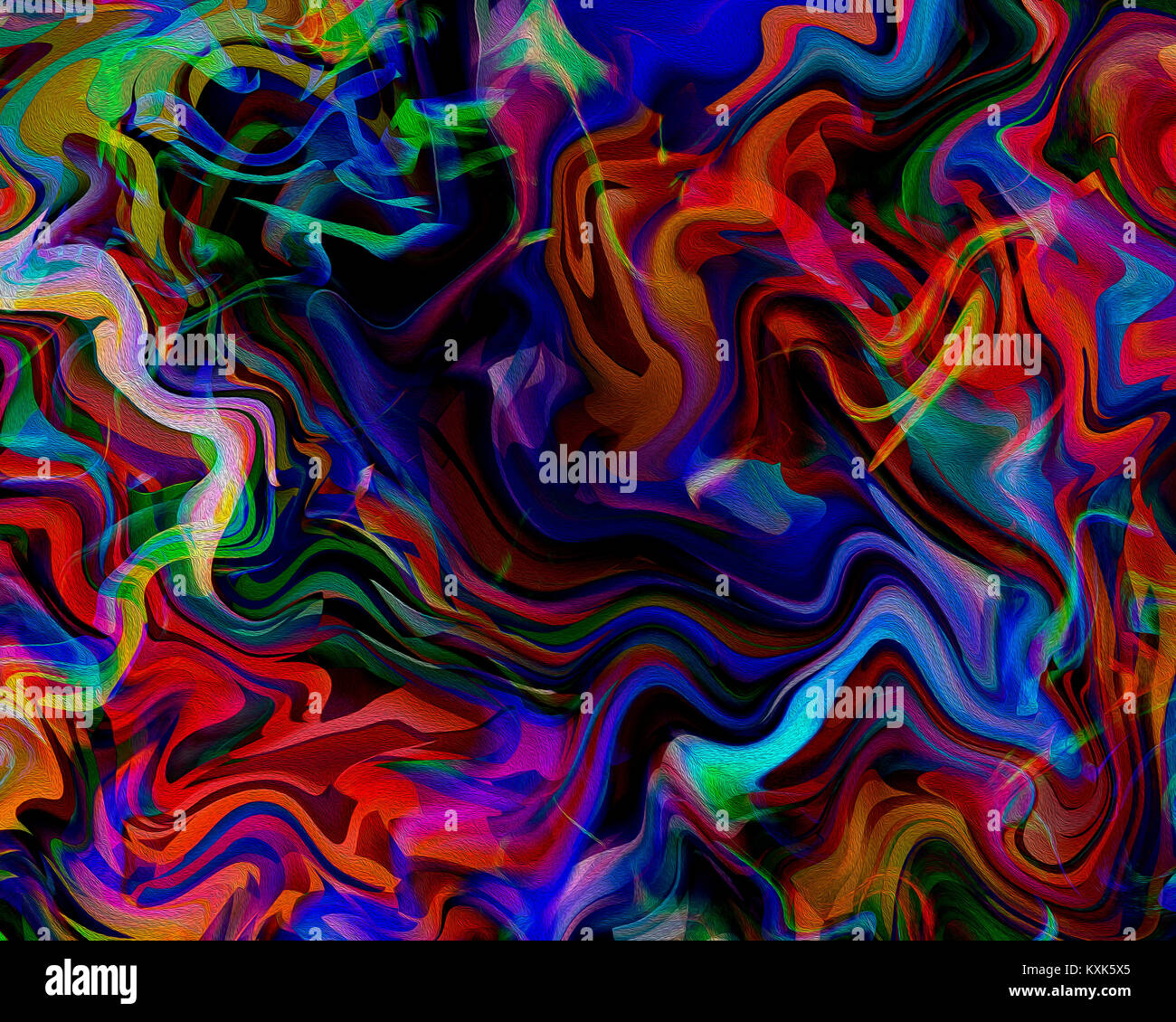 L'ART NUMÉRIQUE : calme futile Banque D'Images