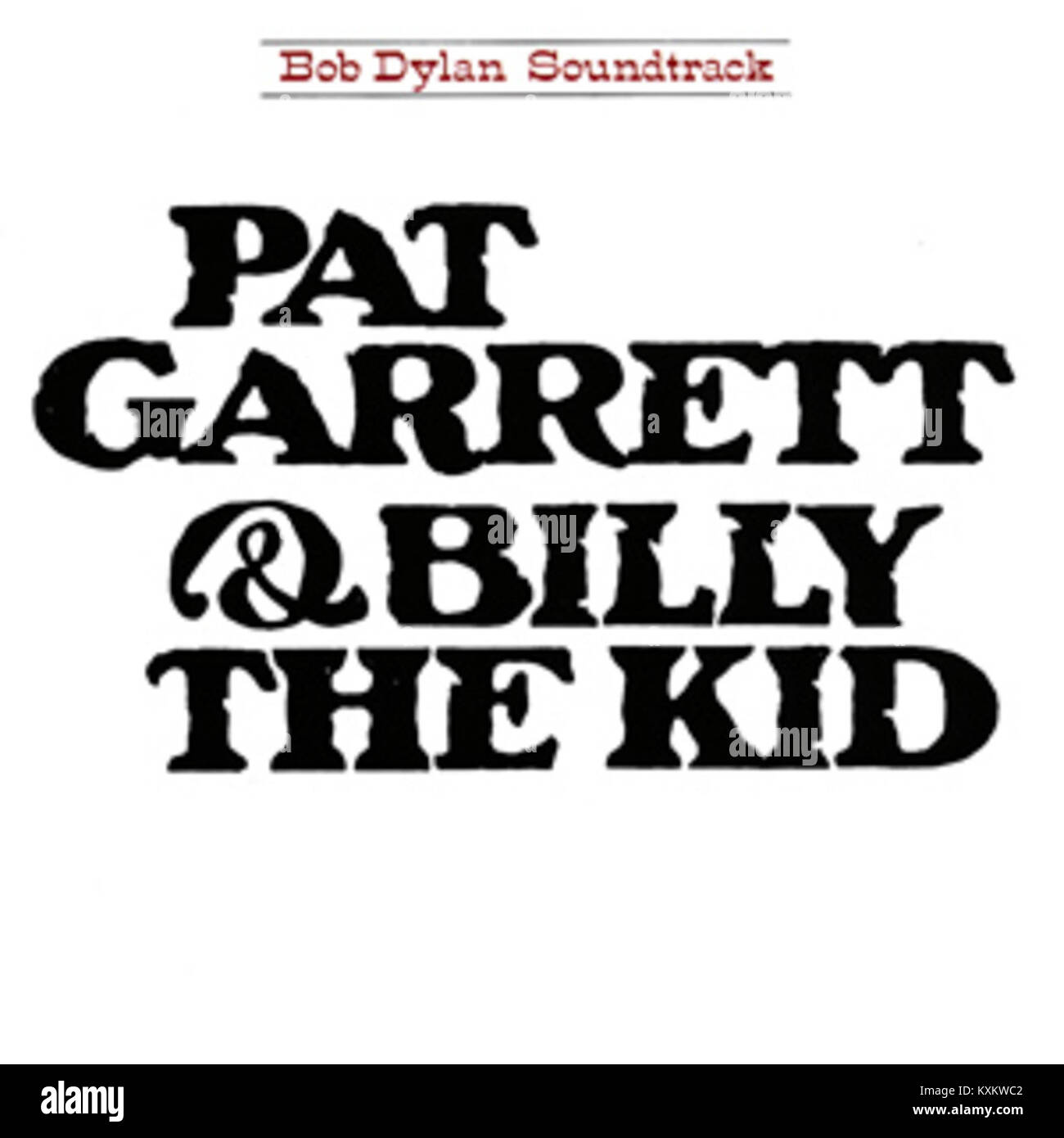 Ce film montre toujours Bob Dylan dans le film de 1973 'Pat Garrett & Billy the Kid', dépeignant une scène du genre occidental américain, mettant en évidence le rôle de l'acteur et la conception de costumes. Banque D'Images
