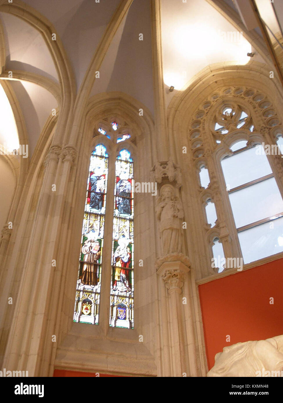 Le Museo de Reproducciones Artísticas de Bilbao, en Espagne, situé dans l'ancienne église de la Corazón de María, présente des reproductions d'art et de l'architecture historique. Banque D'Images