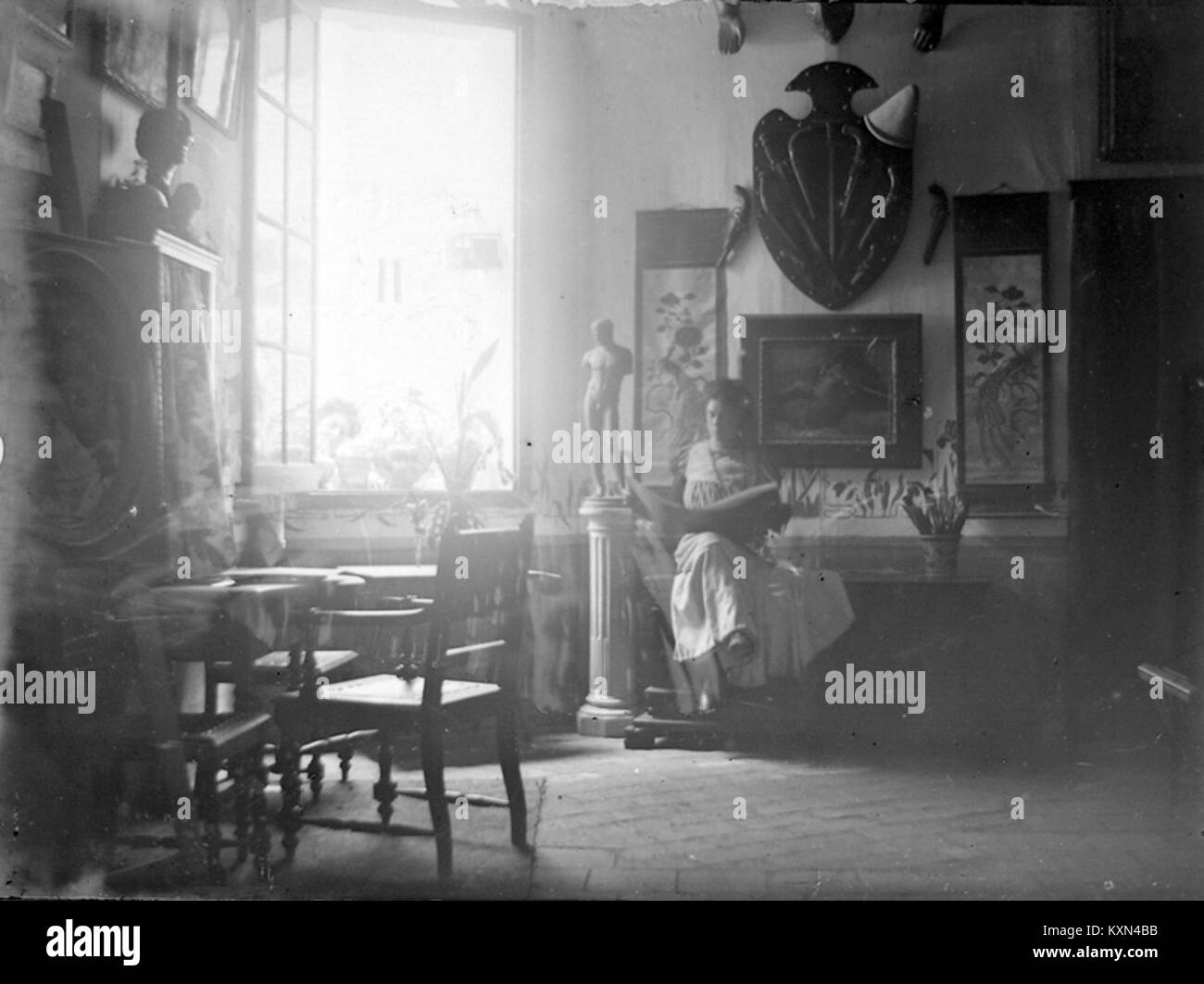 Baldomer Gili Roig, un artiste espagnol, est connu pour ses compositions reflétant son style distinctif et sa contribution à l'espagnol du début du XXe siècle Banque D'Images