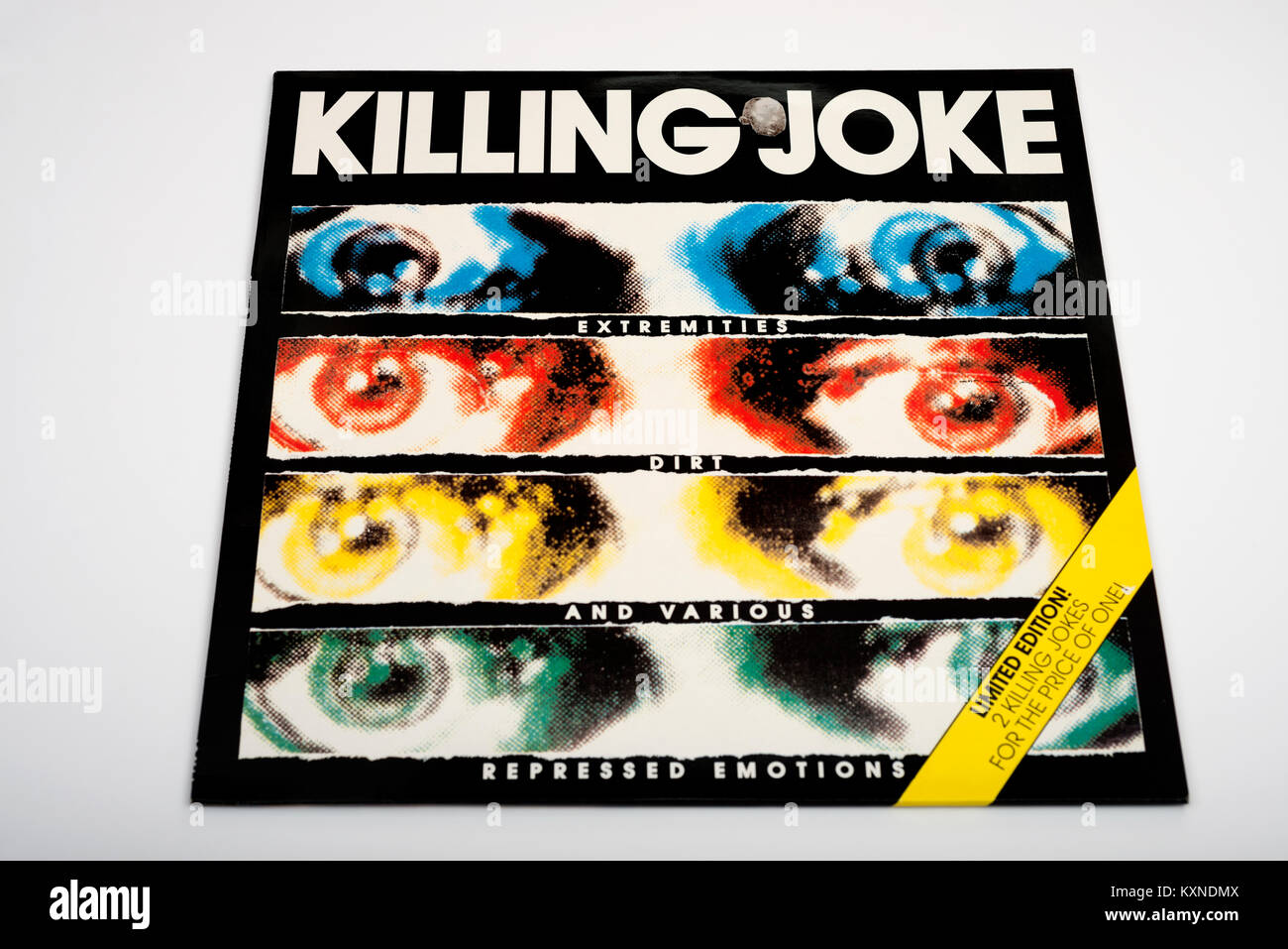 Extrémités de Killing Joke et saletés diverses émotions réprimées Banque D'Images