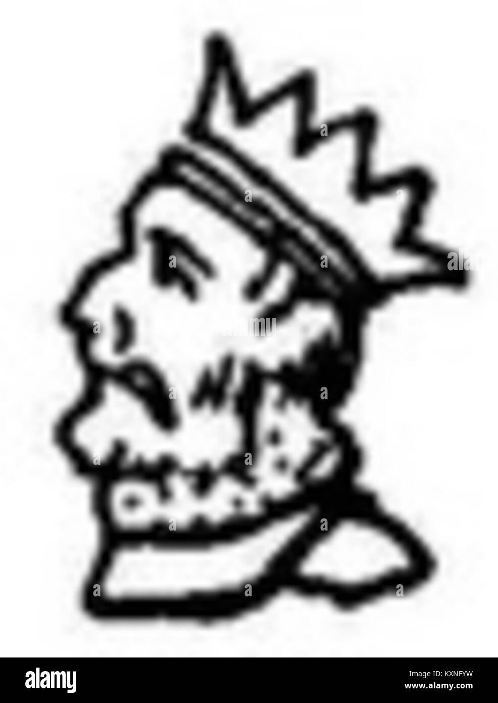 La marque Boeheim, numérotée 13, illustre le commerce, l'artisanat et le patrimoine industriel européens du début du XIXe siècle Banque D'Images