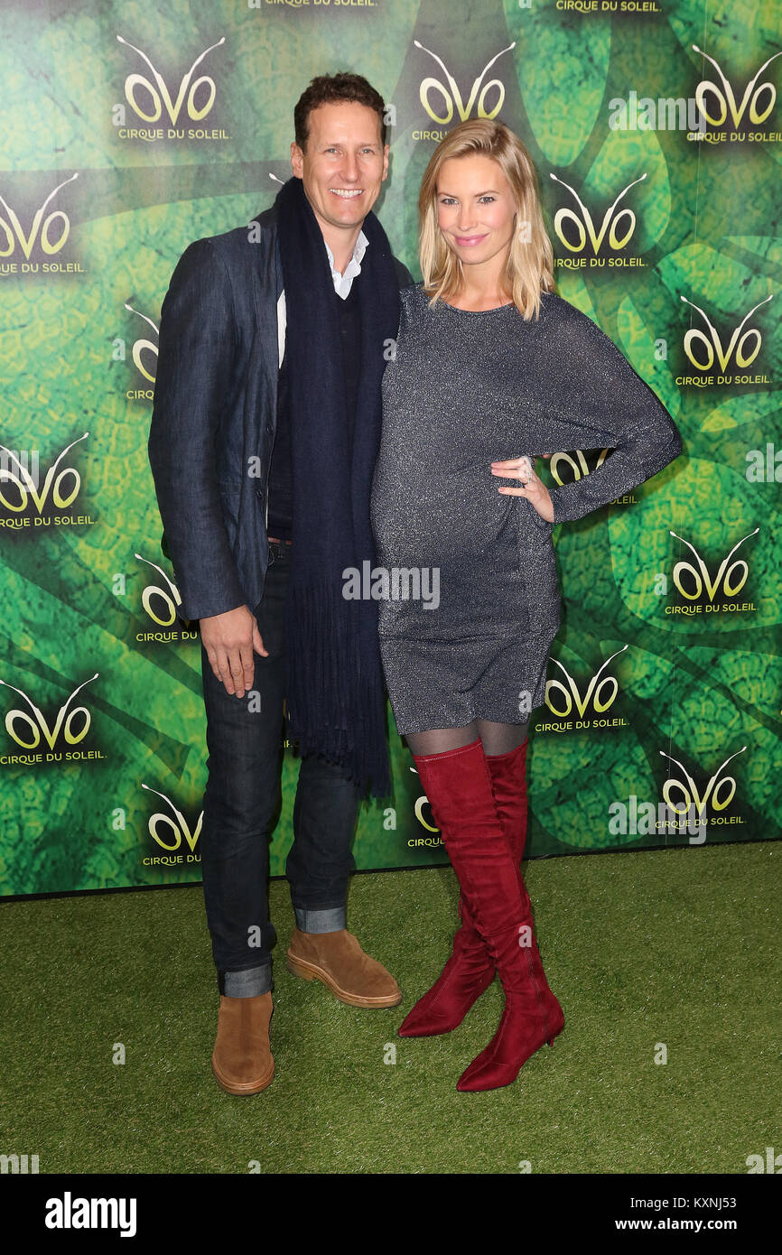 Londres, Royaume-Uni. 10 janvier, 2018. Brendan Cole, le CIRQUE DU SOLEIL OVO - UK premiere, Royal Albert Hall, London UK, 10 janvier 2018, photo de Richard Goldschmidt : Riche de crédit Gold/Alamy Live News Banque D'Images