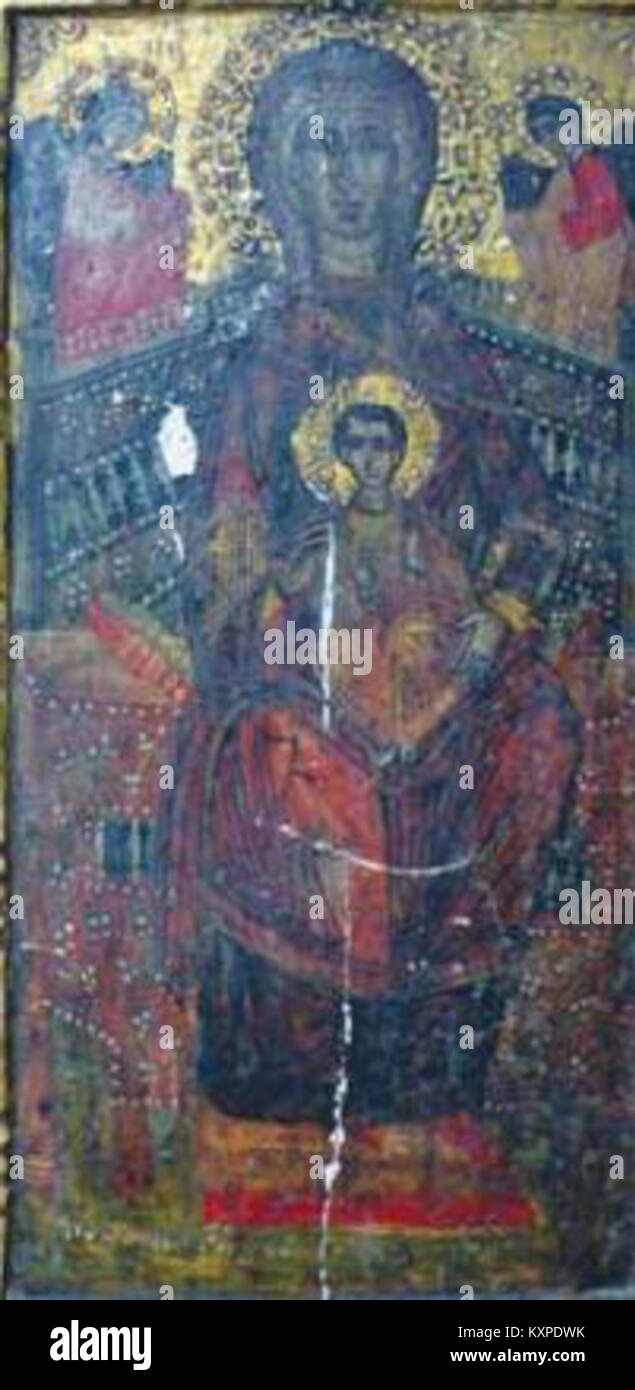 Bogorodica Lakočerejska, une église orthodoxe orientale, mettant en valeur l'architecture religieuse et l'importance culturelle dans sa communauté locale. Banque D'Images