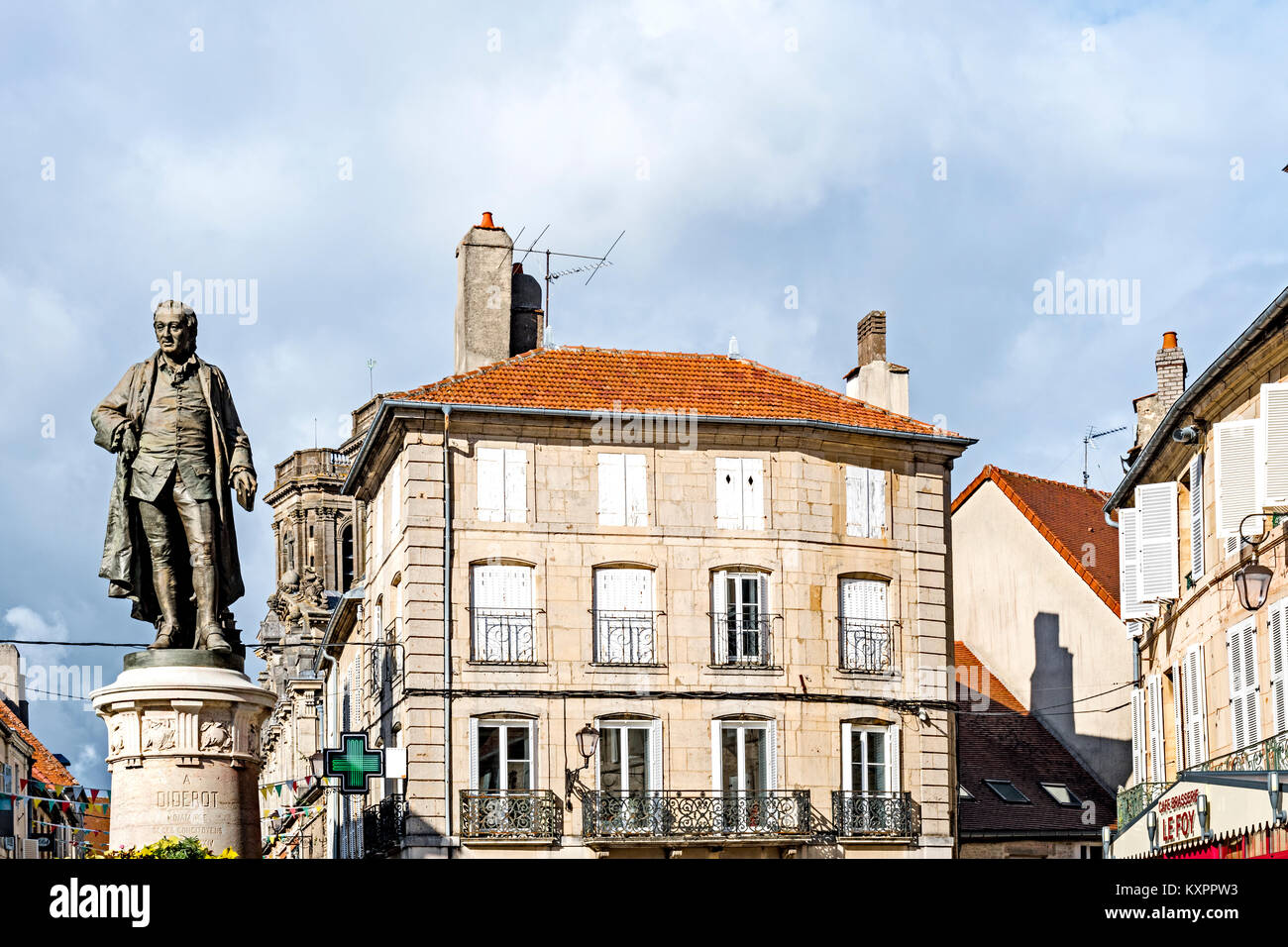 Langres (Lorraine, France), Langres (Lothringen, Frankreich) Banque D'Images