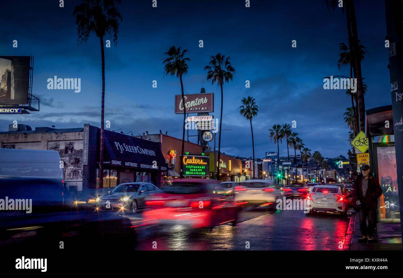 Galops Deli sur Fairfax Banque D'Images