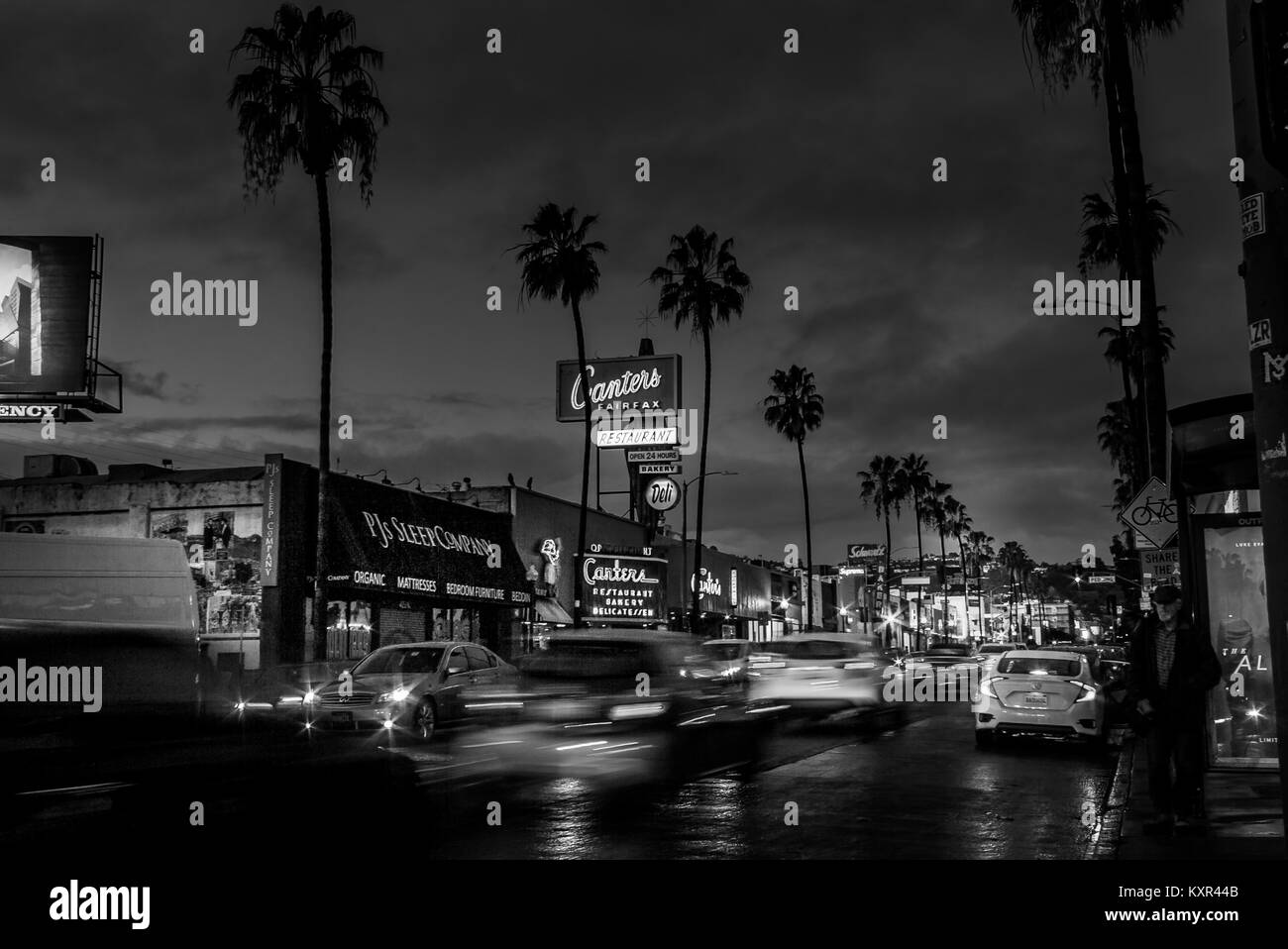 Galops Deli sur Fairfax Banque D'Images