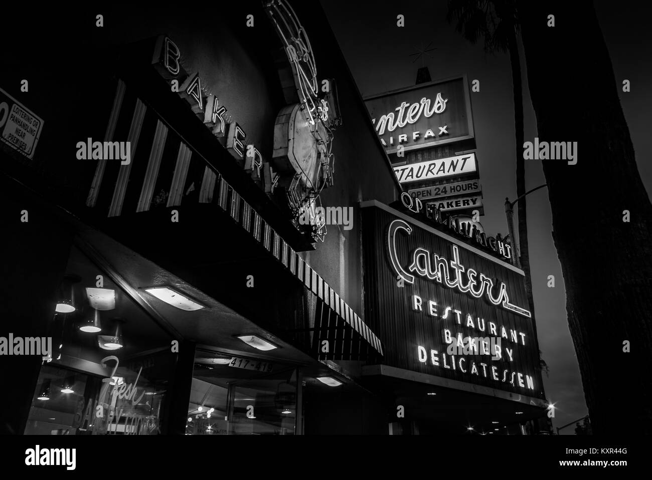 Galops Deli sur Fairfax Banque D'Images