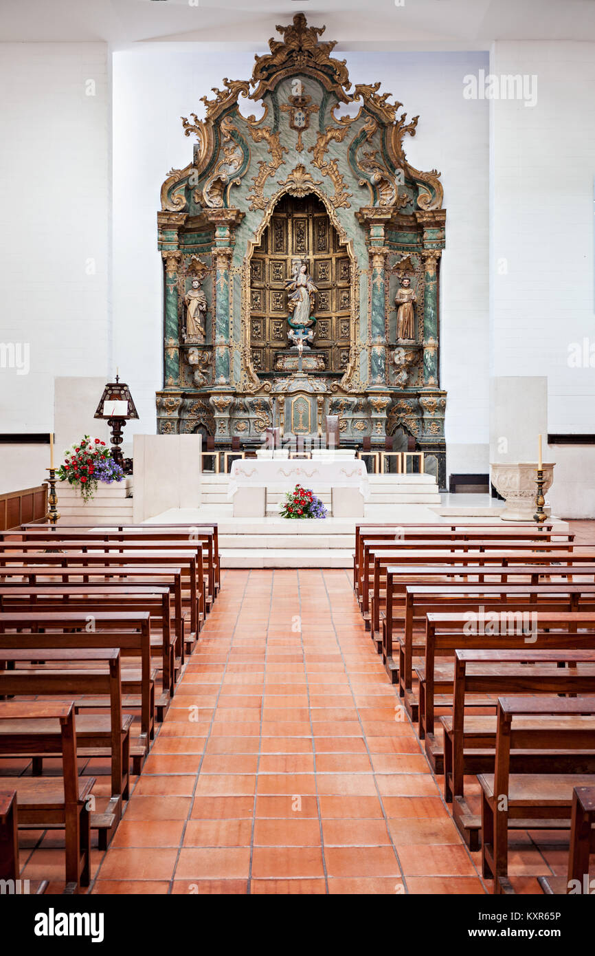 AVEIRO, PORTUGAL - 02 juillet : la cathédrale d'Aveiro, également connu sous le nom de l'église de Saint Dominique est une cathédrale catholique romaine le 02 juillet 2014, à Aveiro, Banque D'Images