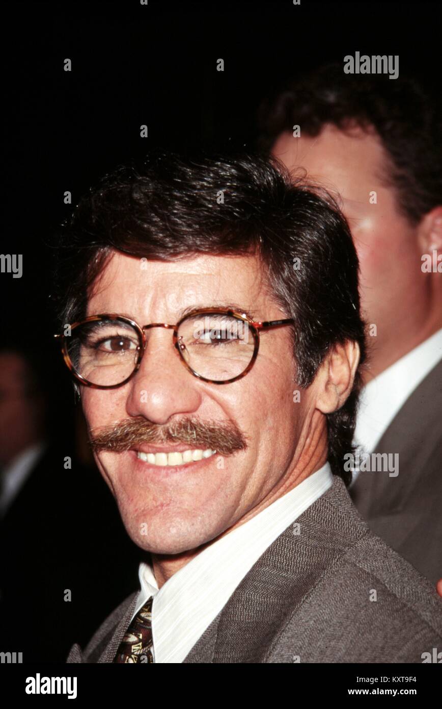 Geraldo Rivera NATPE Convention Sands Hotel Expo Las Vegas NV , RTMcbride MediaPunch / © Janvier 1997 Banque D'Images