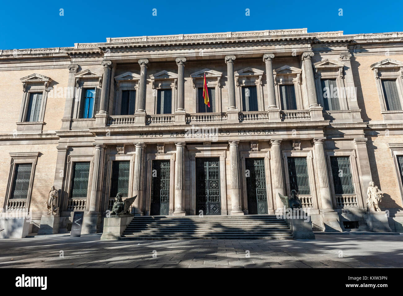 Musée Archéologique National d'Espagne, Anarchy, Espagne Banque D'Images