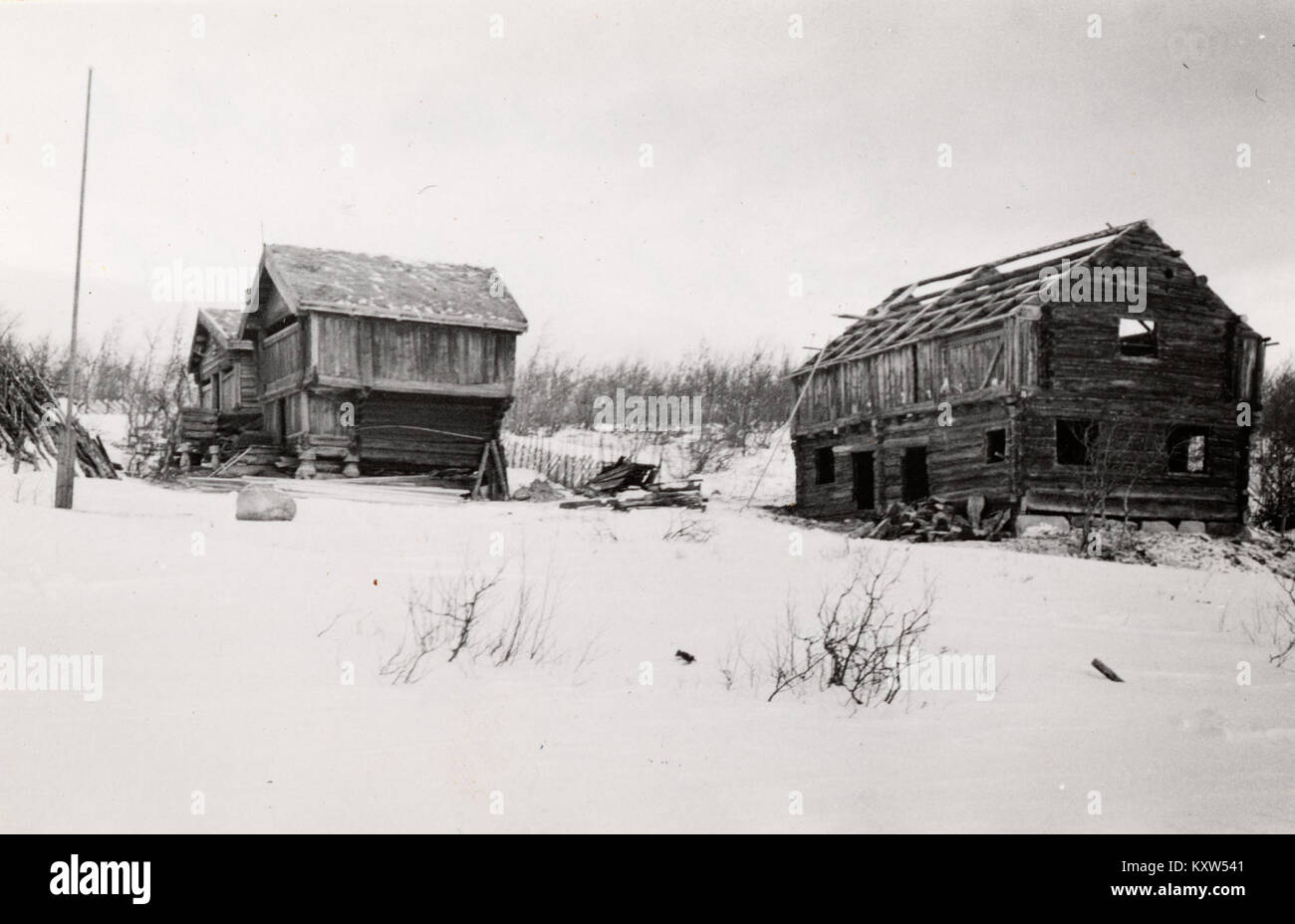 Photographie de Fossastøl à Sletto Søre, Buskerud, Norvège, site rural historiquement préservé géré par la Direction norvégienne du patrimoine culturel (Riksantikvaren). Banque D'Images