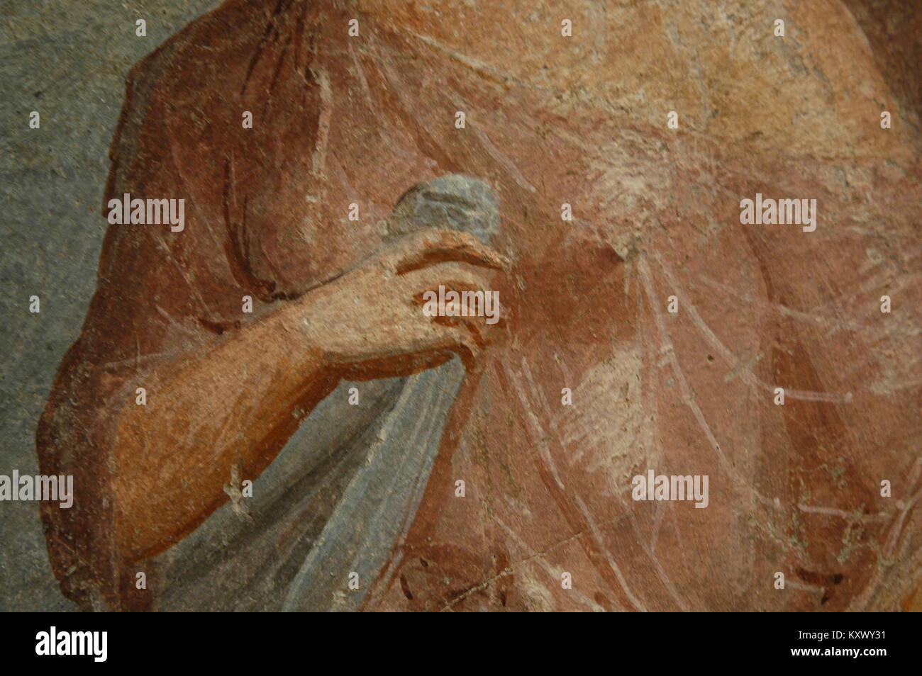 Maison de Meleager VI 9, Io et Argo, fresque de Pompéi, 2008, Rome, Italie. Banque D'Images