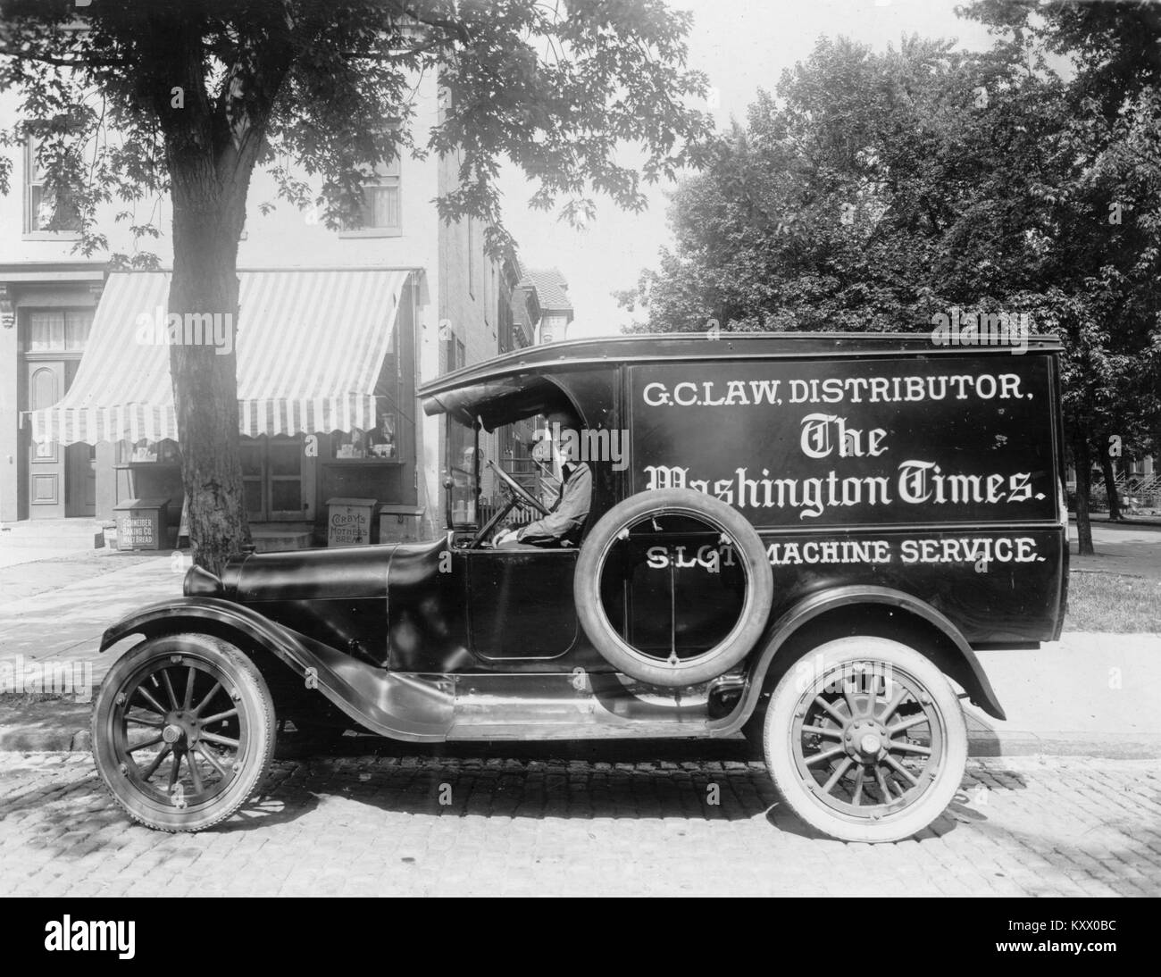 Le Washington Times, Service de machines à sous Banque D'Images