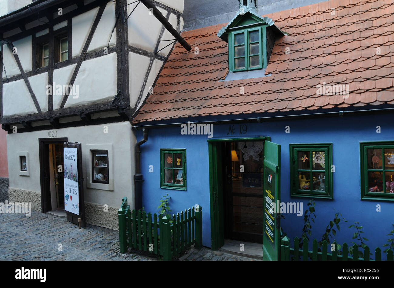 House, Franz Kafka, Mozart, 2014, Prague, République tchèque. Banque D'Images