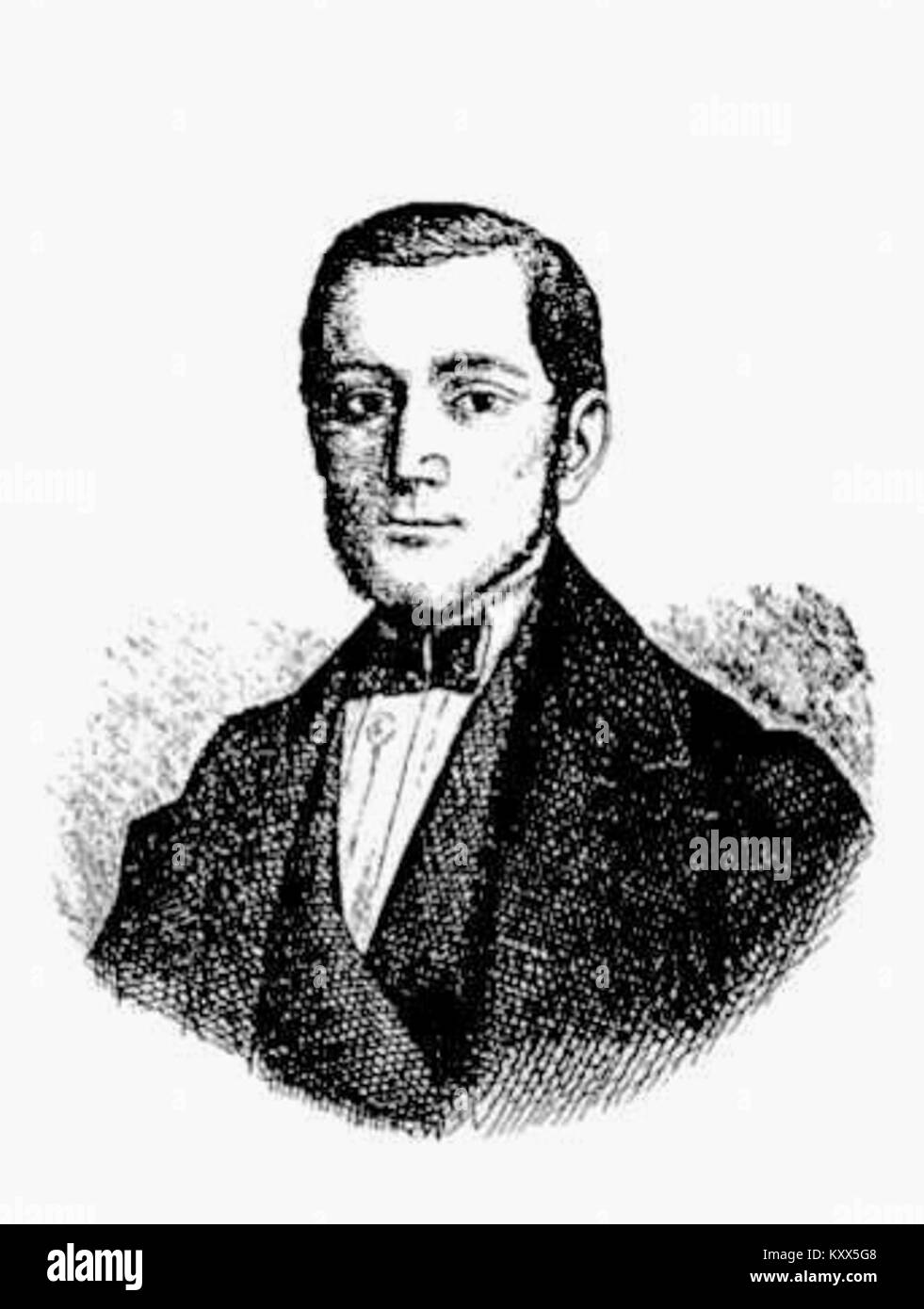 František Alexandr Heber (1815-1849) Banque D'Images