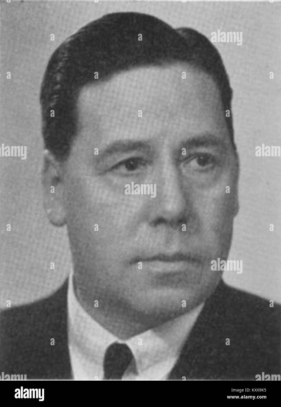 Fritiof Domö (1889-1961) était un homme politique conservateur suédois, membre de la première chambre du Riksdag de 1928 et chef du parti modéré de 1944 à 1950. Banque D'Images