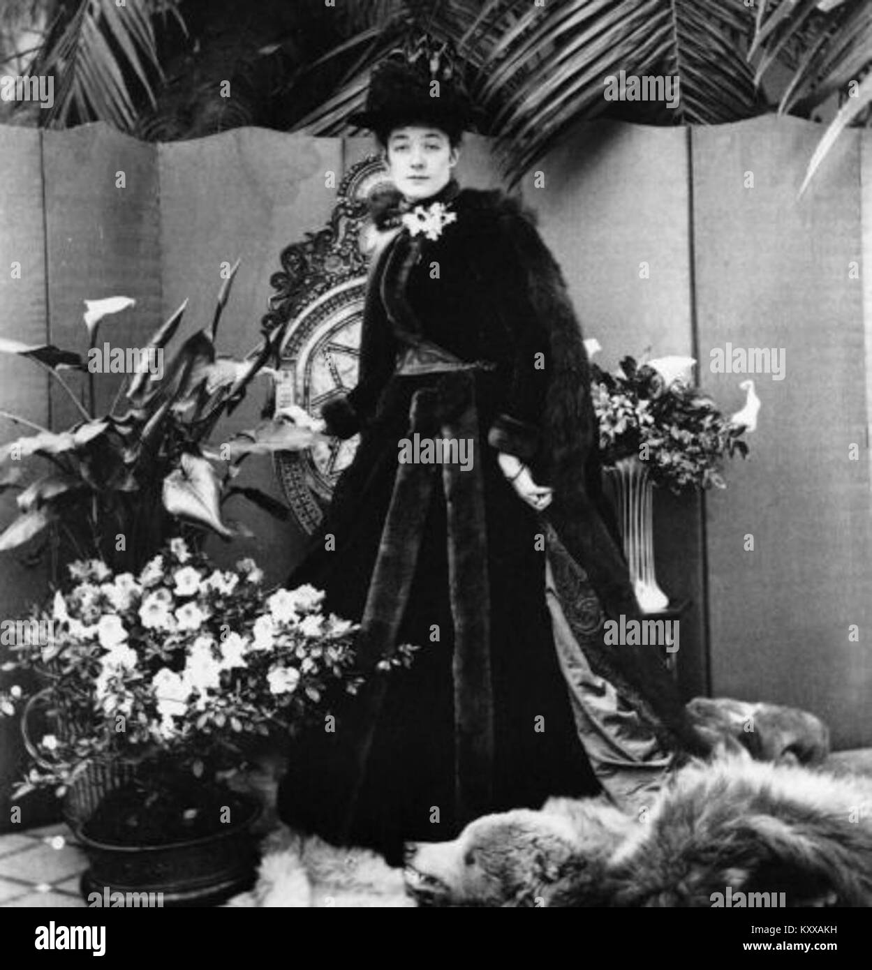 Ettie Fane par Lord Battersea (il est mort 1907) Banque D'Images