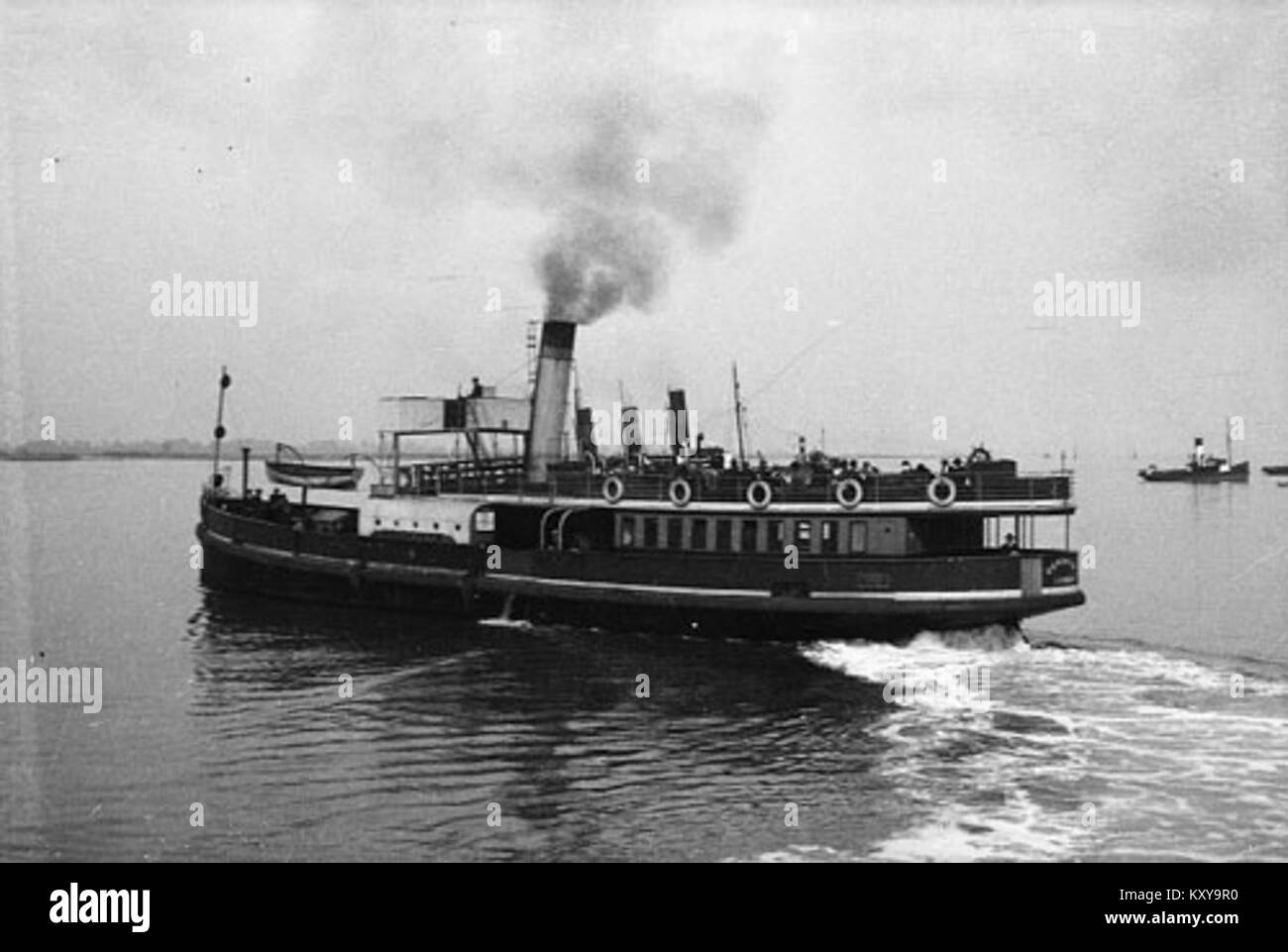 Gravesend-Tilbury « traversier Gertrude' (1906) Banque D'Images