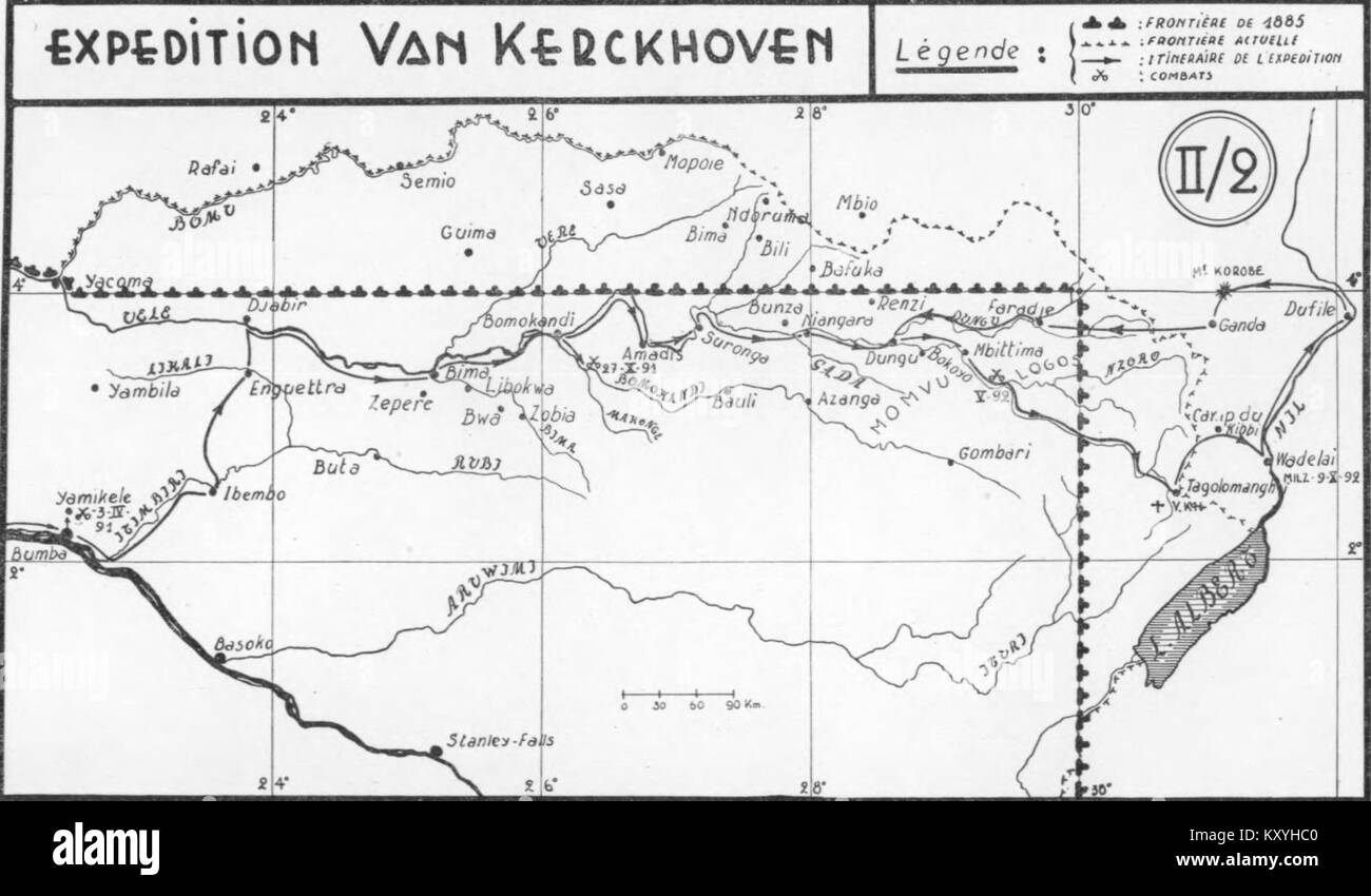 L'expédition Van Kerckhoven Banque D'Images
