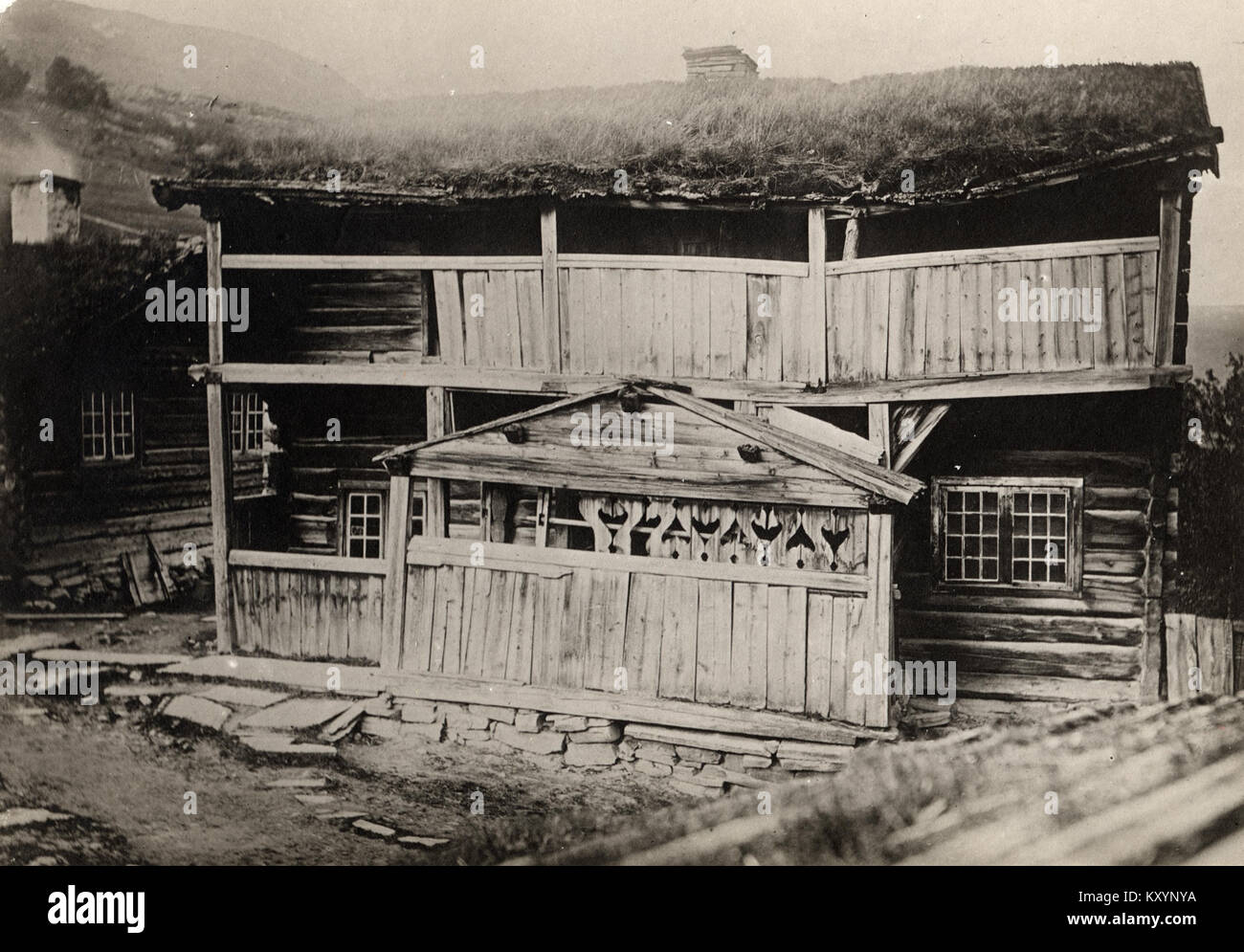 Haugøy est un lieu situé à Oppland, en Norvège, remarquable pour son importance historique et culturelle dans le paysage norvégien et le patrimoine régional. Banque D'Images