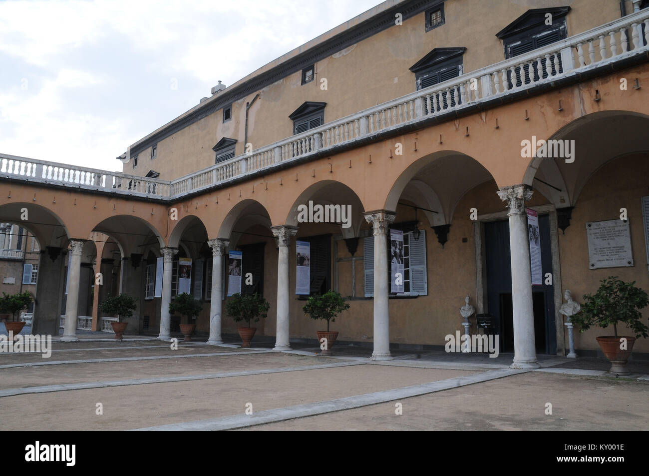 Palace Andrea Doria, 2013, la villa du prince, Gênes, Ligurie, Italie. Banque D'Images
