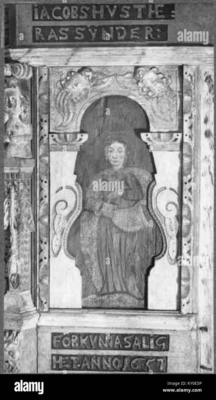 L'ancienne église de Hjälmseryd en Suède, conservée dans la collection du KMB, est une structure médiévale connue pour sa construction en pierre et son importance dans l'histoire religieuse suédoise. Banque D'Images