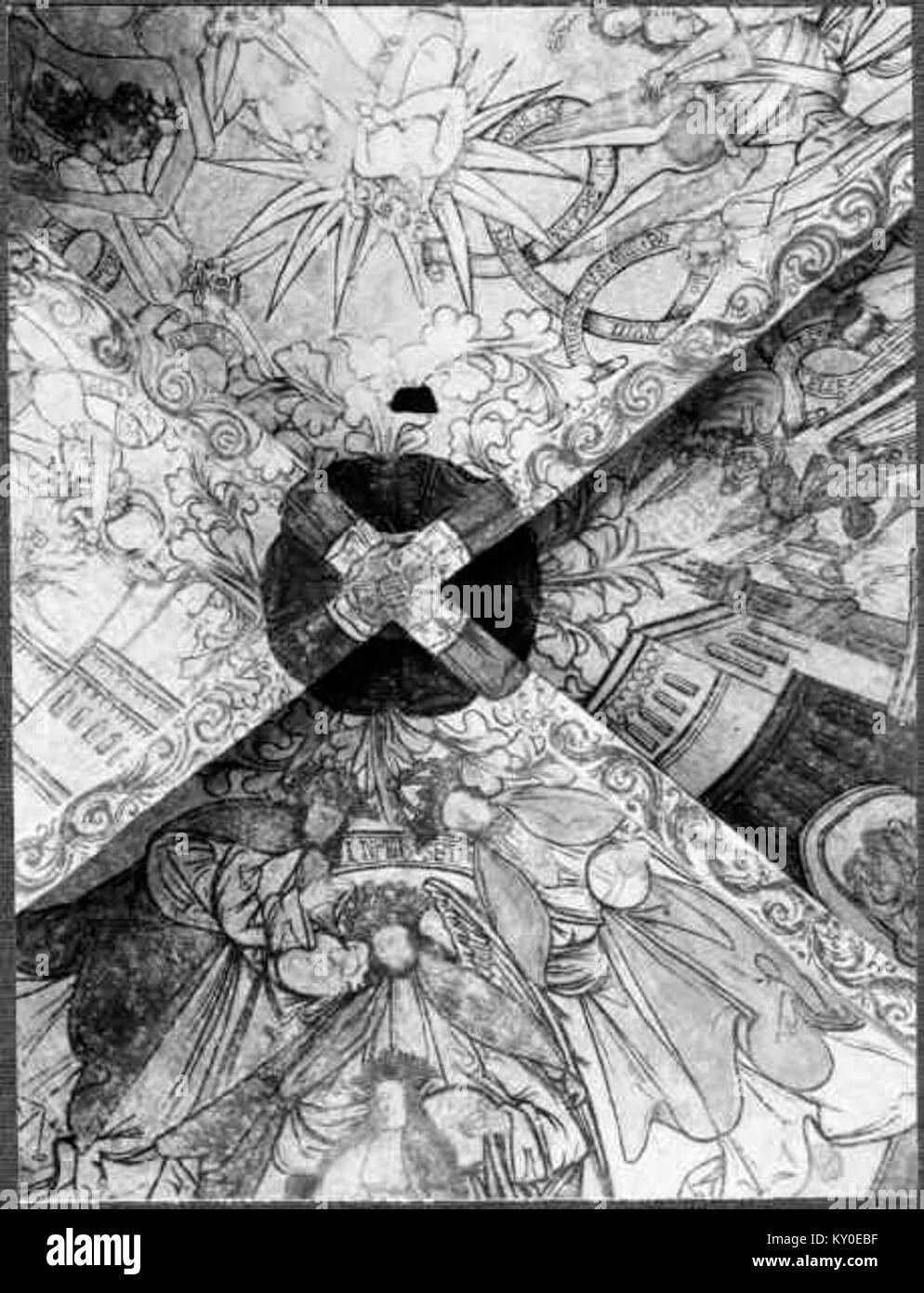 HJ,rs,s église, située en Suède, est connue pour son architecture distinctive et son importance historique. L'église est un monument culturel et historique important, contribuant au patrimoine architectural et religieux de la Suède. Banque D'Images