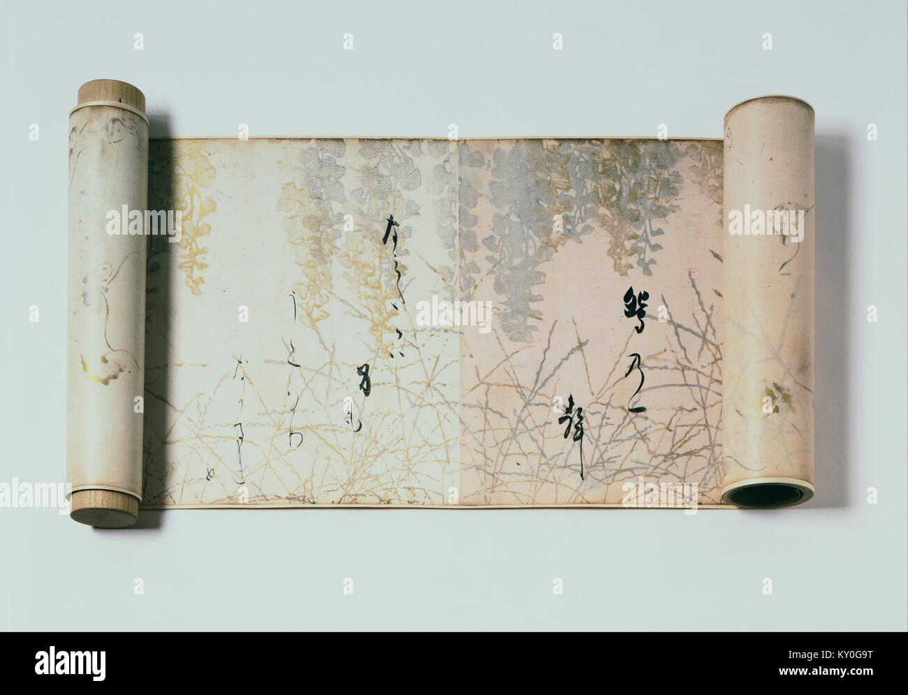 Hon'ami Kōetsu, Japonais - Poèmes du Shinkokin wakashū - Google Art Project Banque D'Images