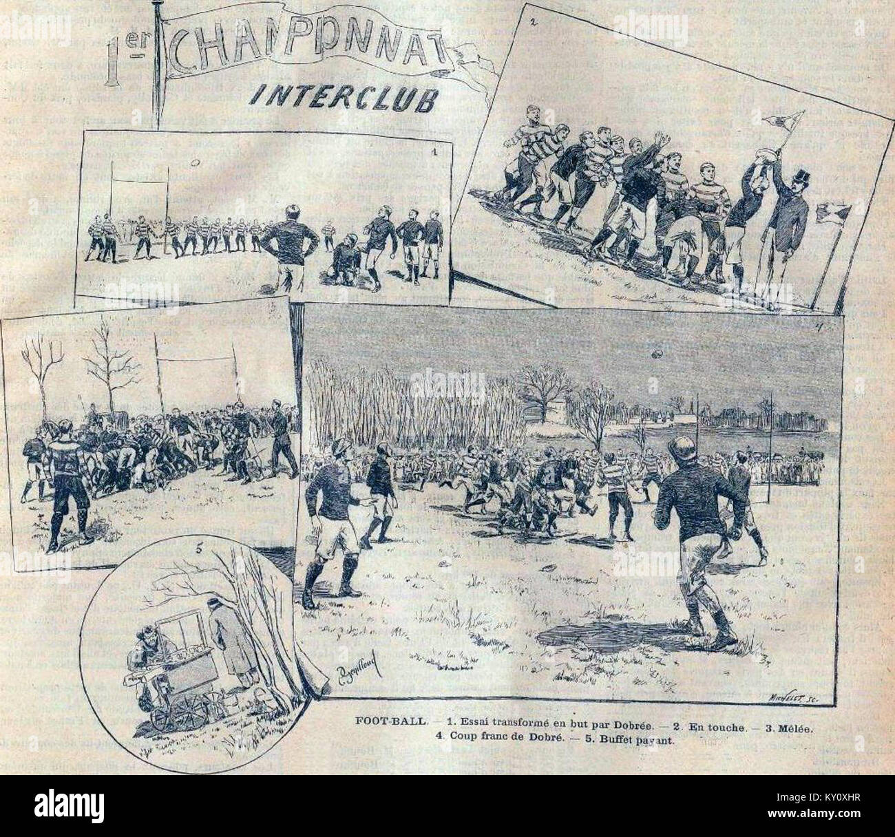 Championnat de france de rugby a xv Banque de photographies et d’images