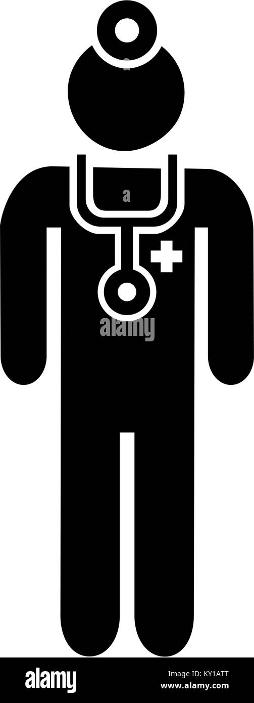 Icône de médecin Banque D'Images