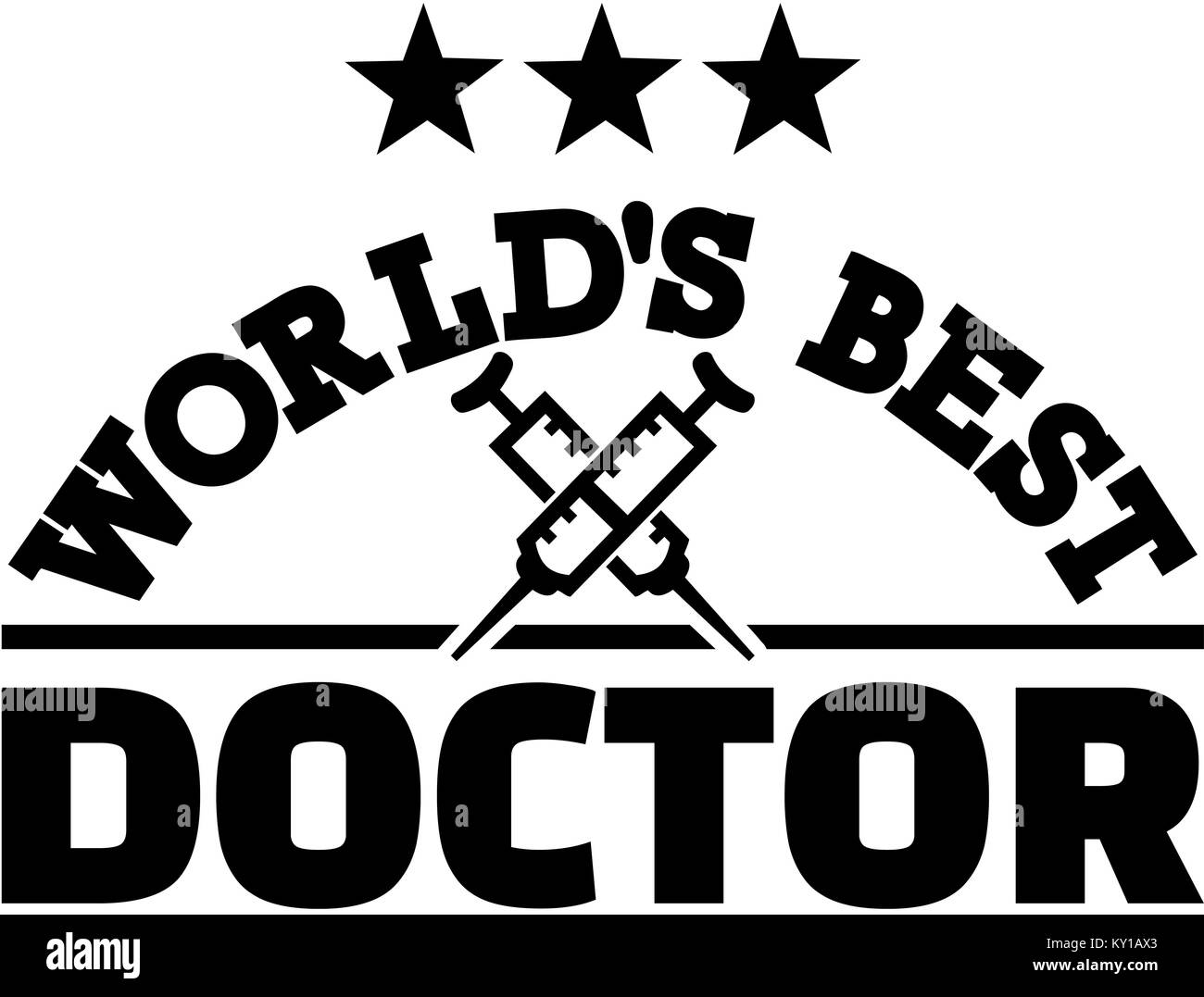 World's best médecin d'étoiles Banque D'Images