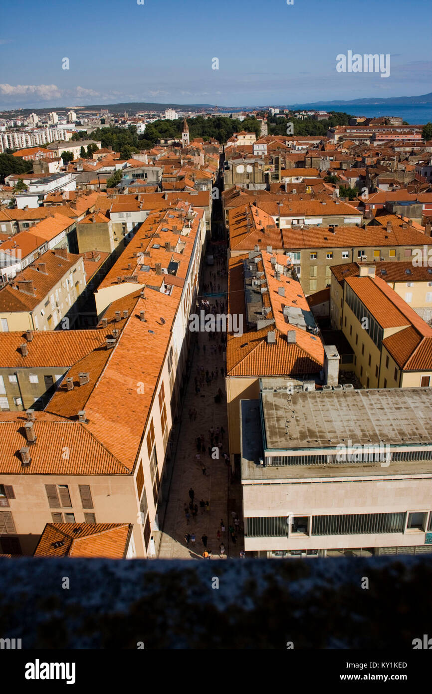 Zadar Croatie Banque D'Images