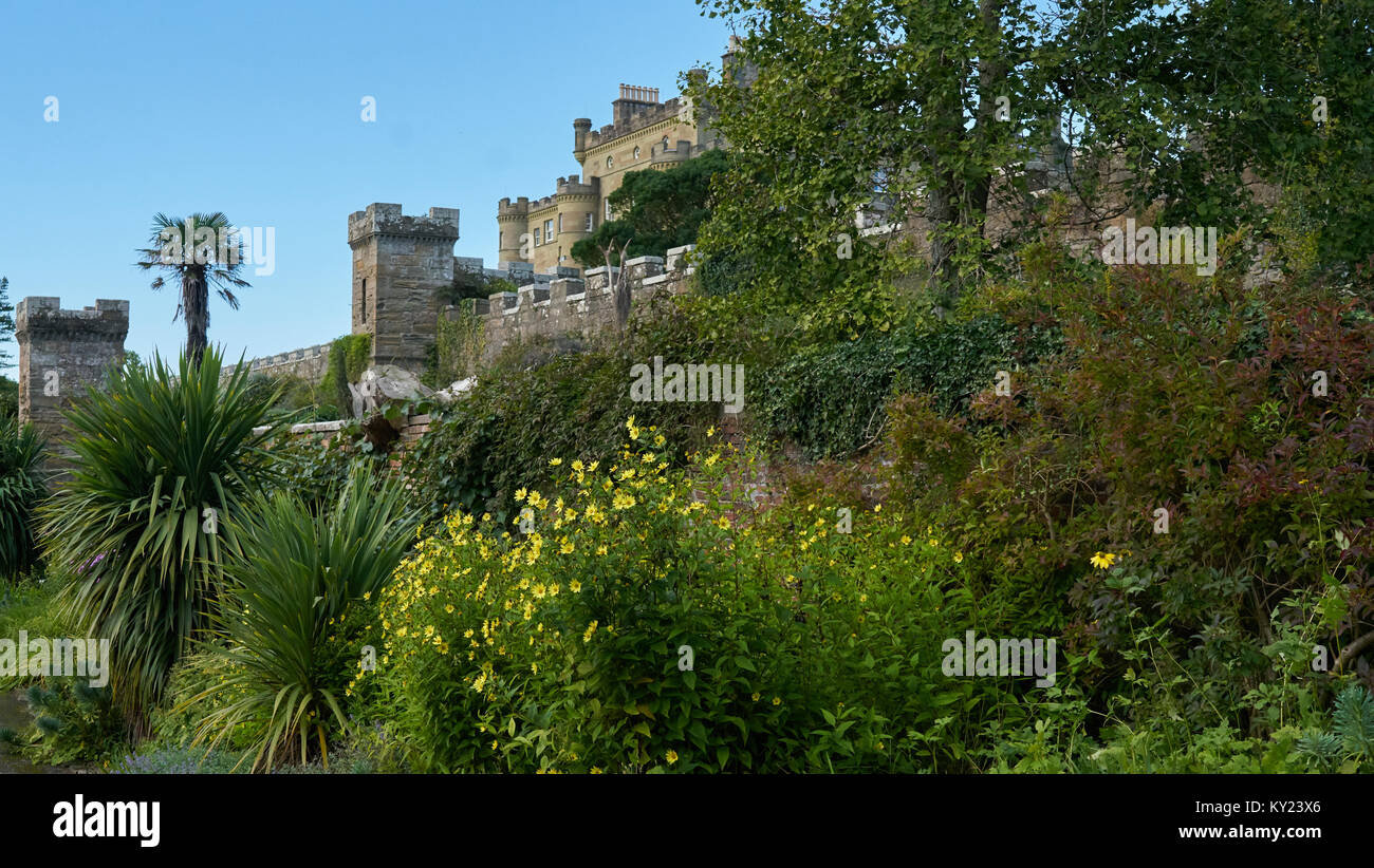 Le Château de Culzean et jardins de l'Ayrshire, Ecosse. Banque D'Images
