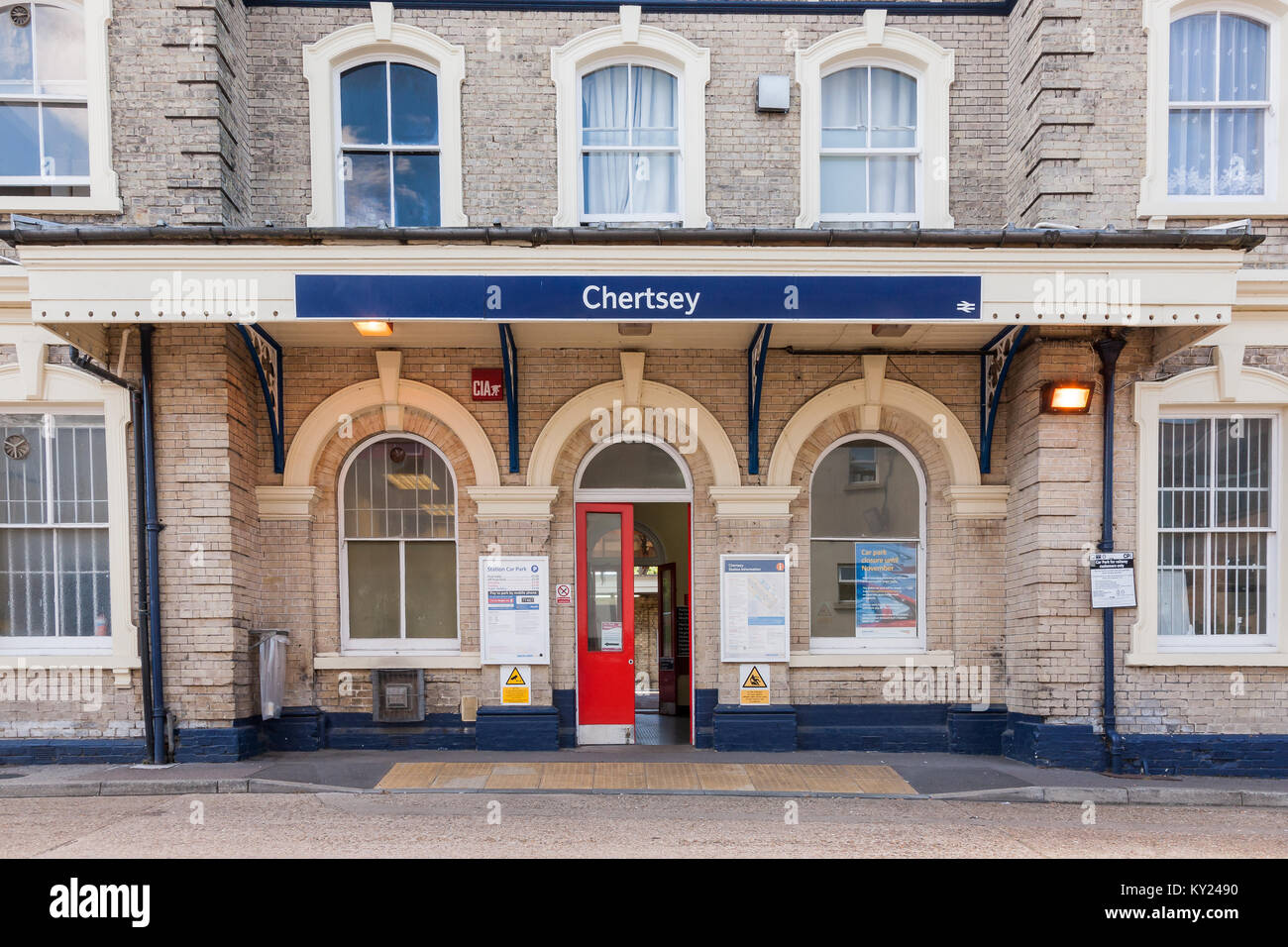 Station de chertsey Banque de photographies et d’images à haute